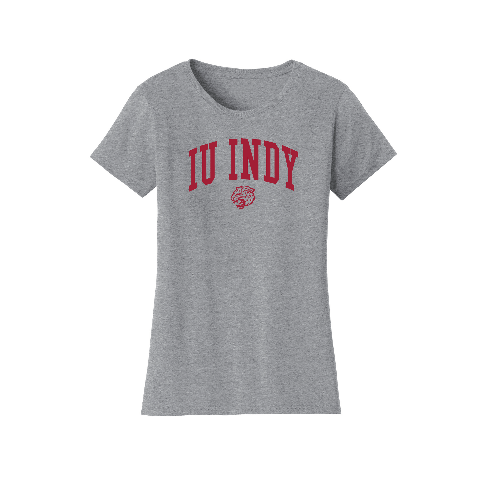 Indiana University Indianapolis Jaguars Jumbo Arch Womens T-Shirt