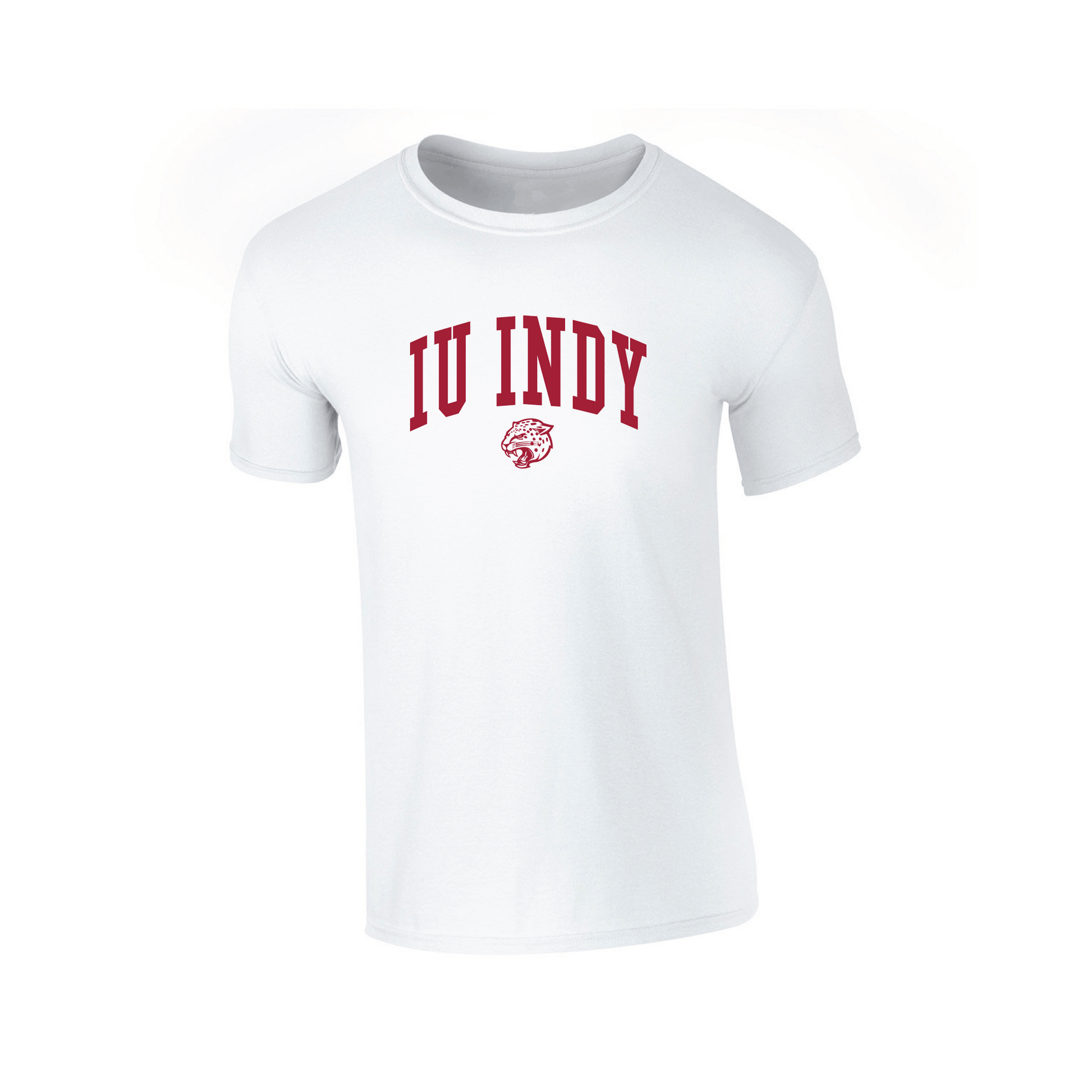 Indiana University Indianapolis Jaguars Jumbo Arch Adult T-Shirt