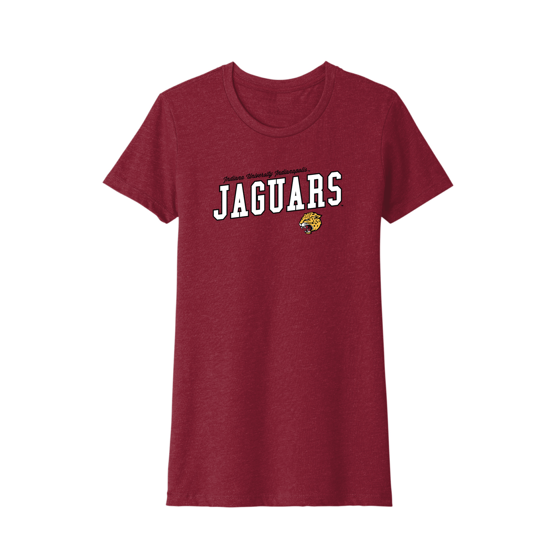 Indiana University Indianapolis Jaguars Uphill Victory Womens T-Shirt