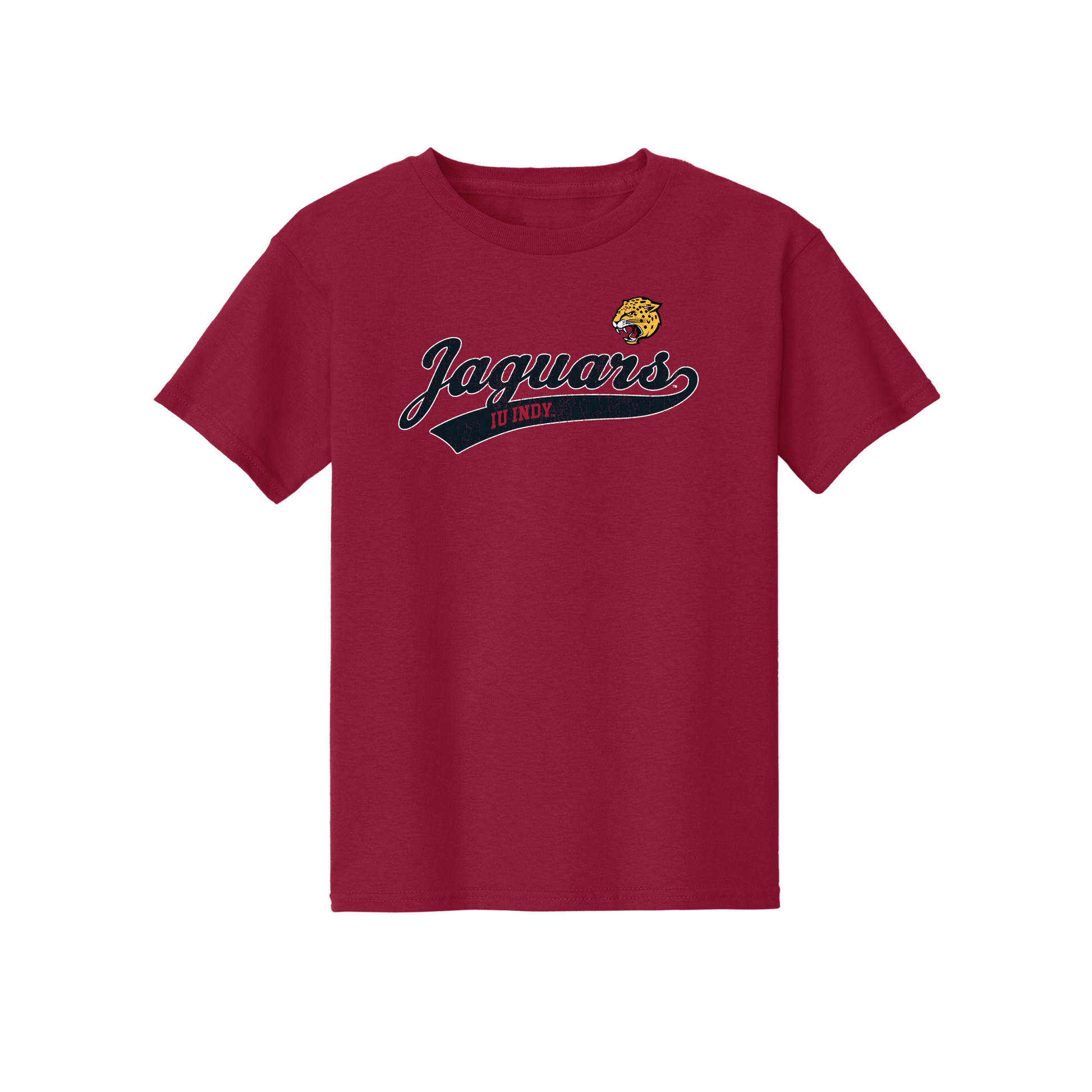 Indiana University Indianapolis Jaguars Old School Youth T-Shirt