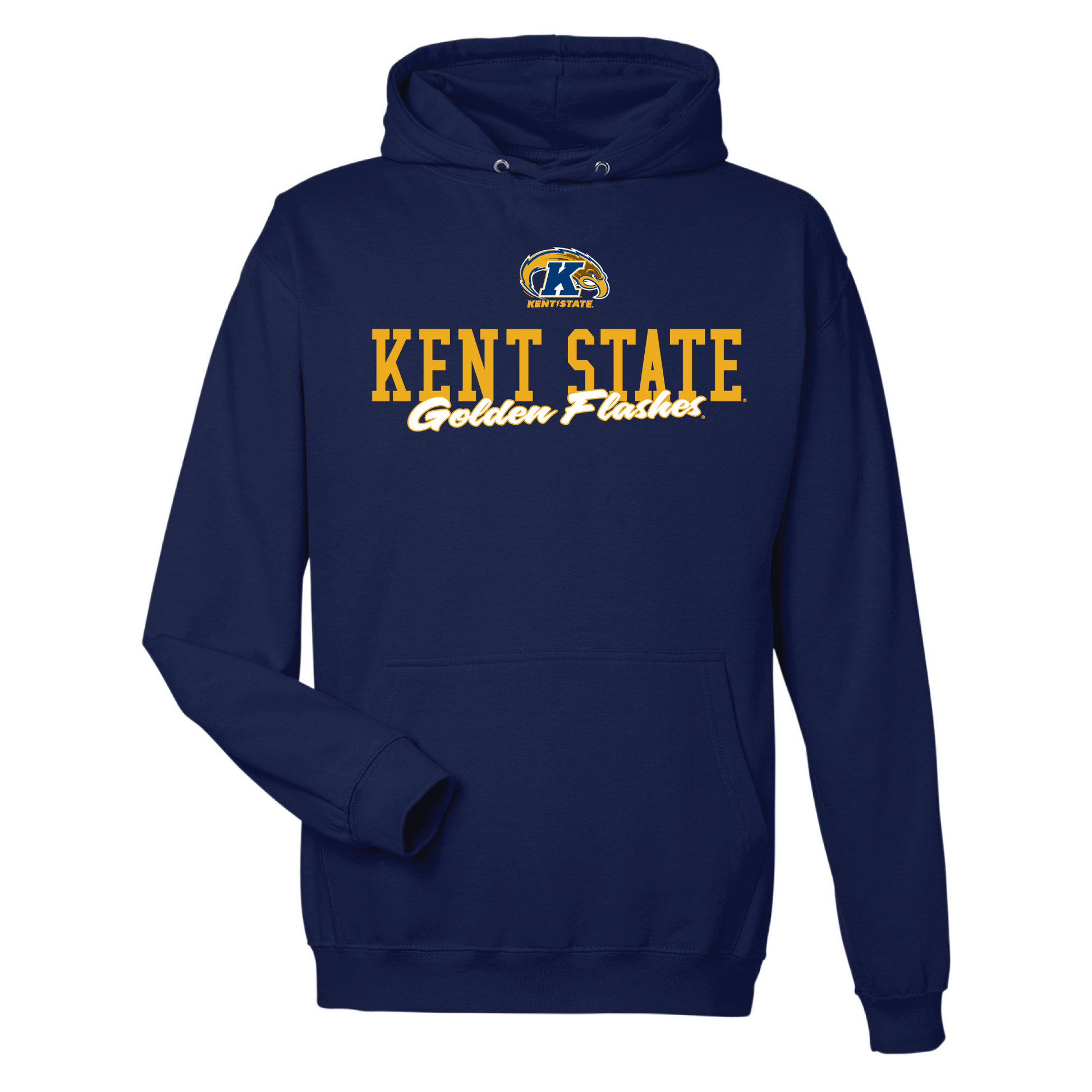 Kent State University Golden Flashes Campus Script Hooded Sweatshirt
