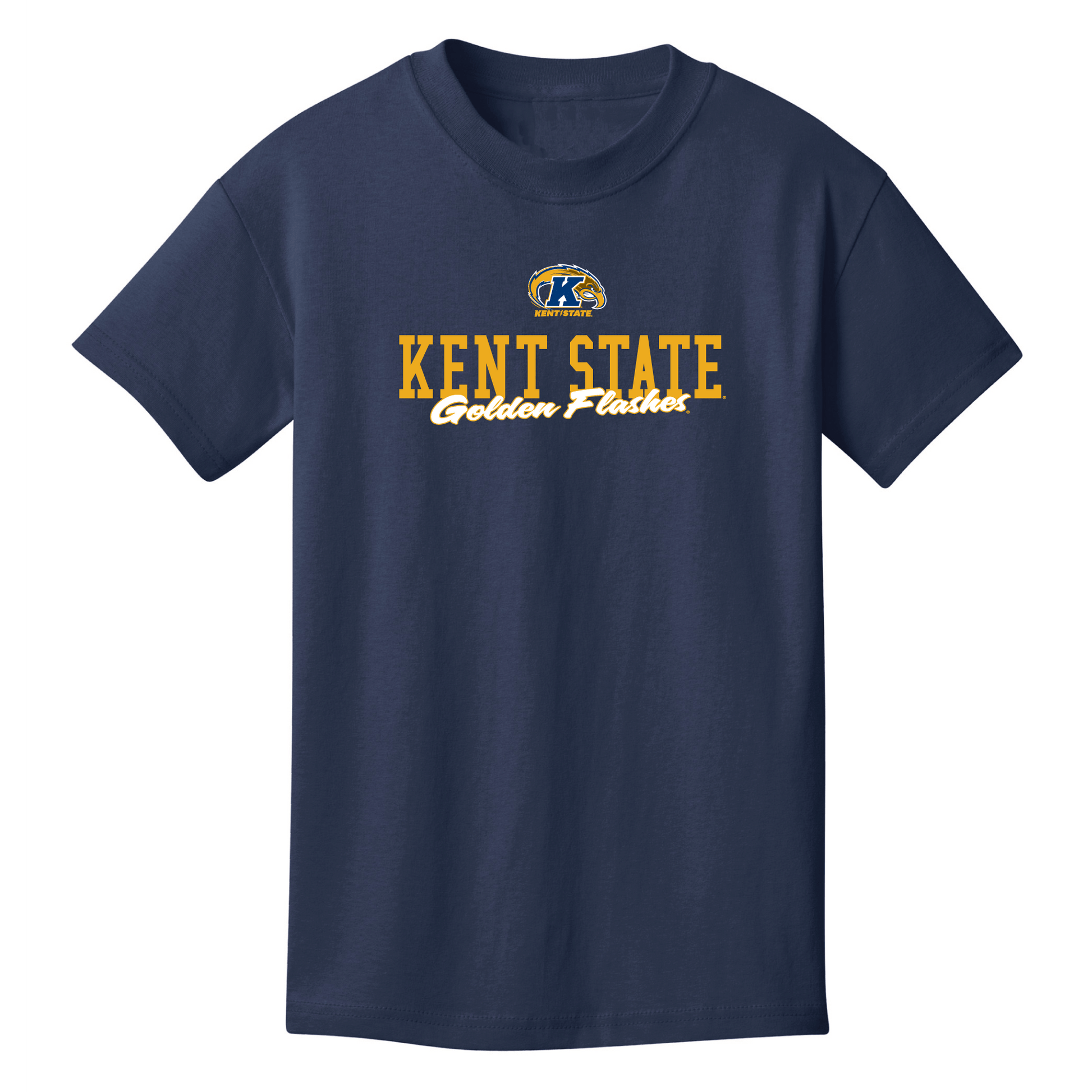 Kent State University Golden Flashes Campus Script Youth T-Shirt