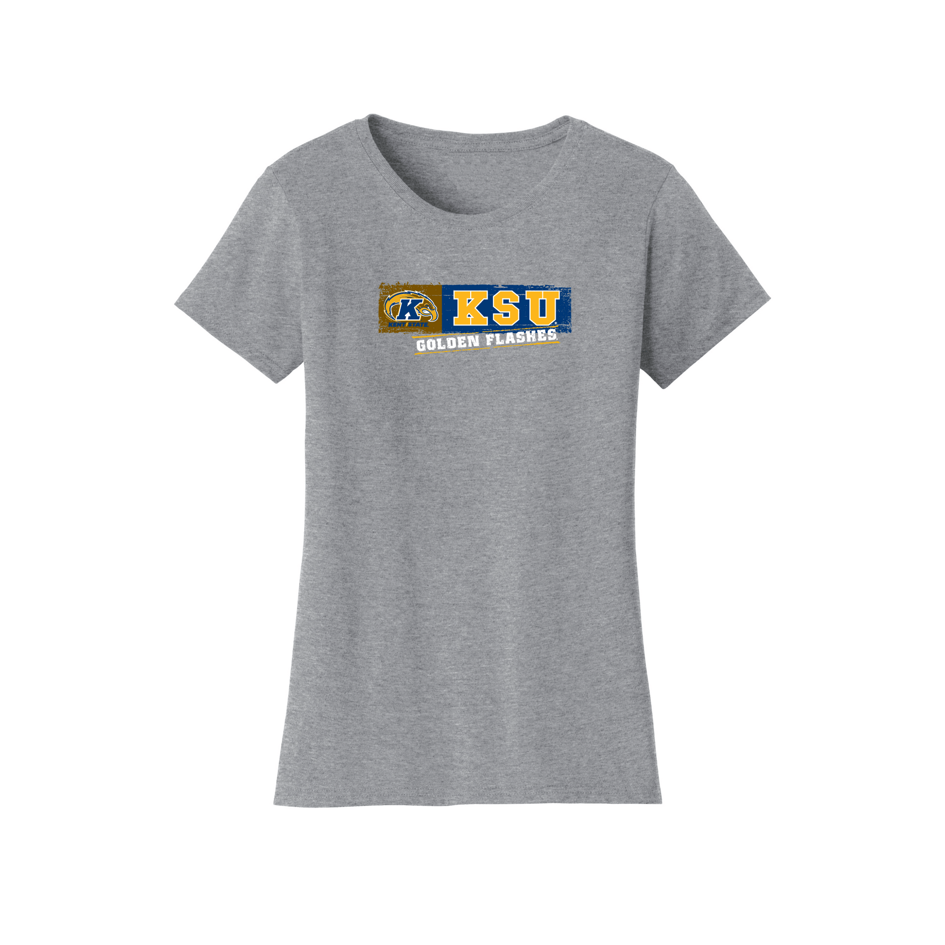 Kent State University Golden Flashes Sticker Womens T-Shirt