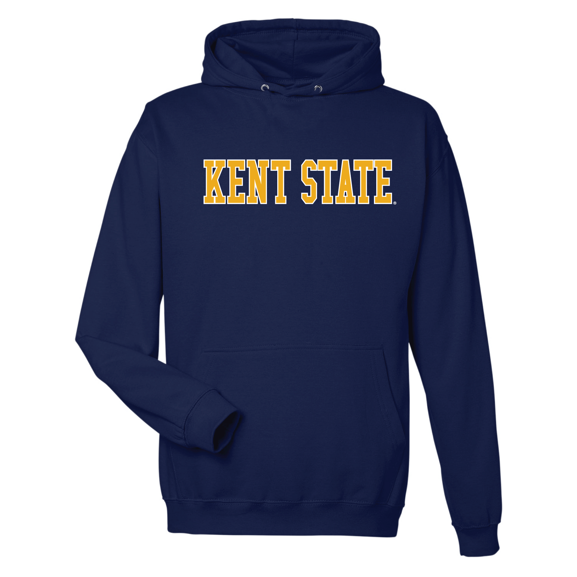 Kent State University Golden Flashes Block Hooded Sweatshirt