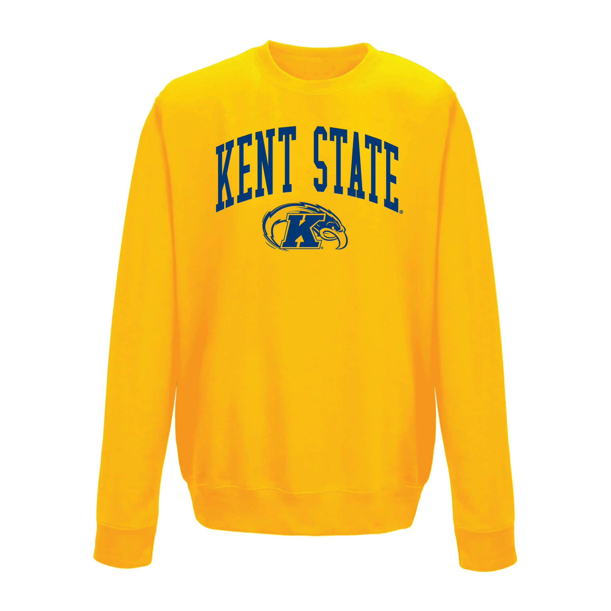 Kent State University Golden Flashes Jumbo Arch Crewneck Sweatshirt