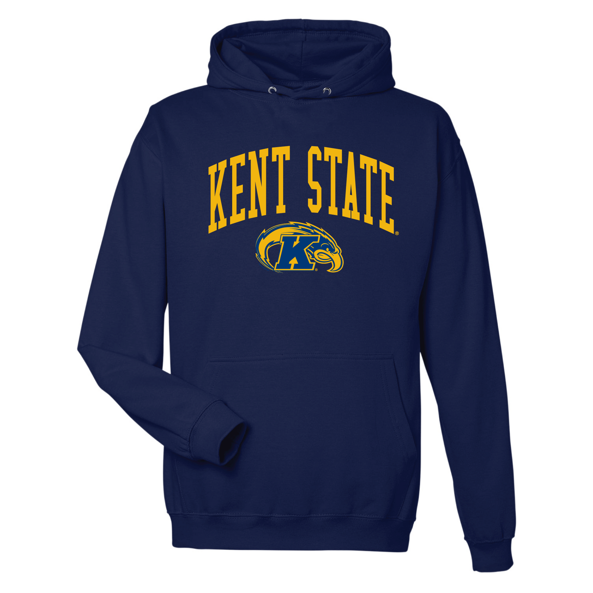 Kent State University Golden Flashes Jumbo Arch Hooded Sweatshirt