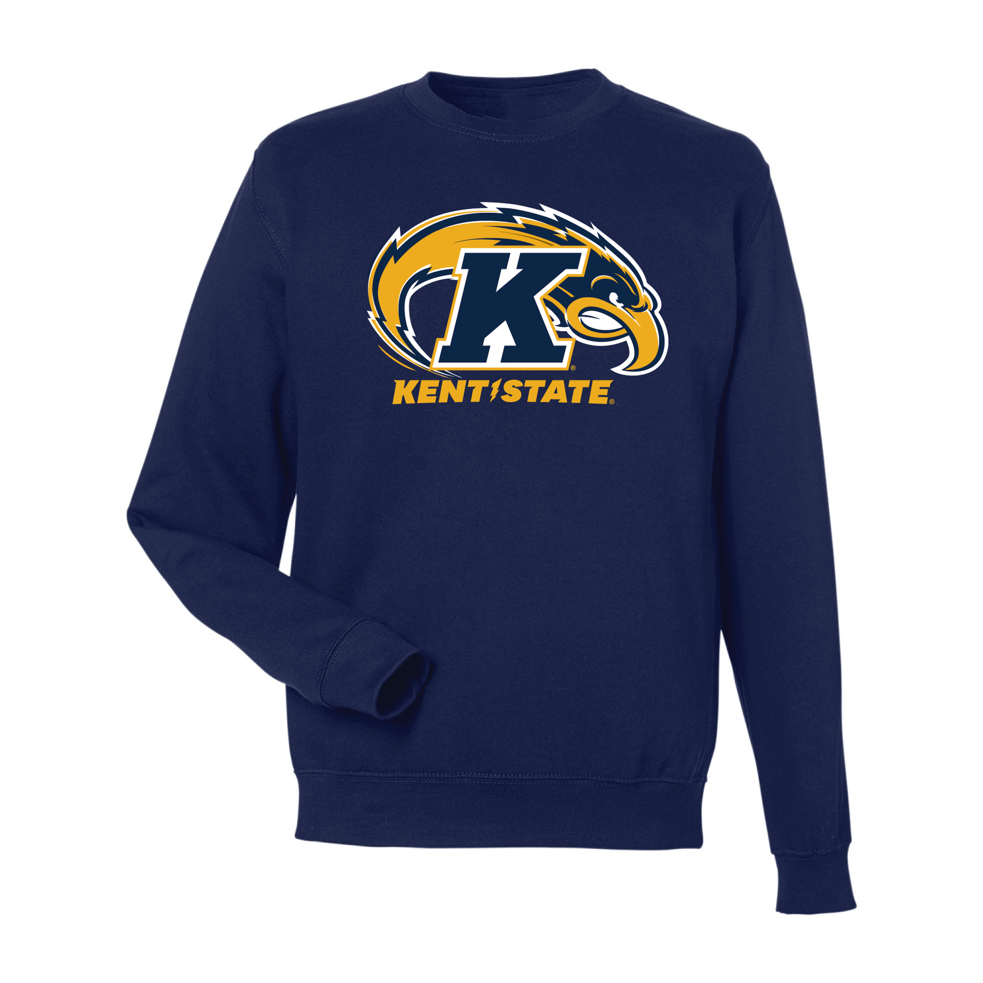 Kent State University Golden Flashes Jumbo Logo Crewneck Sweatshirt