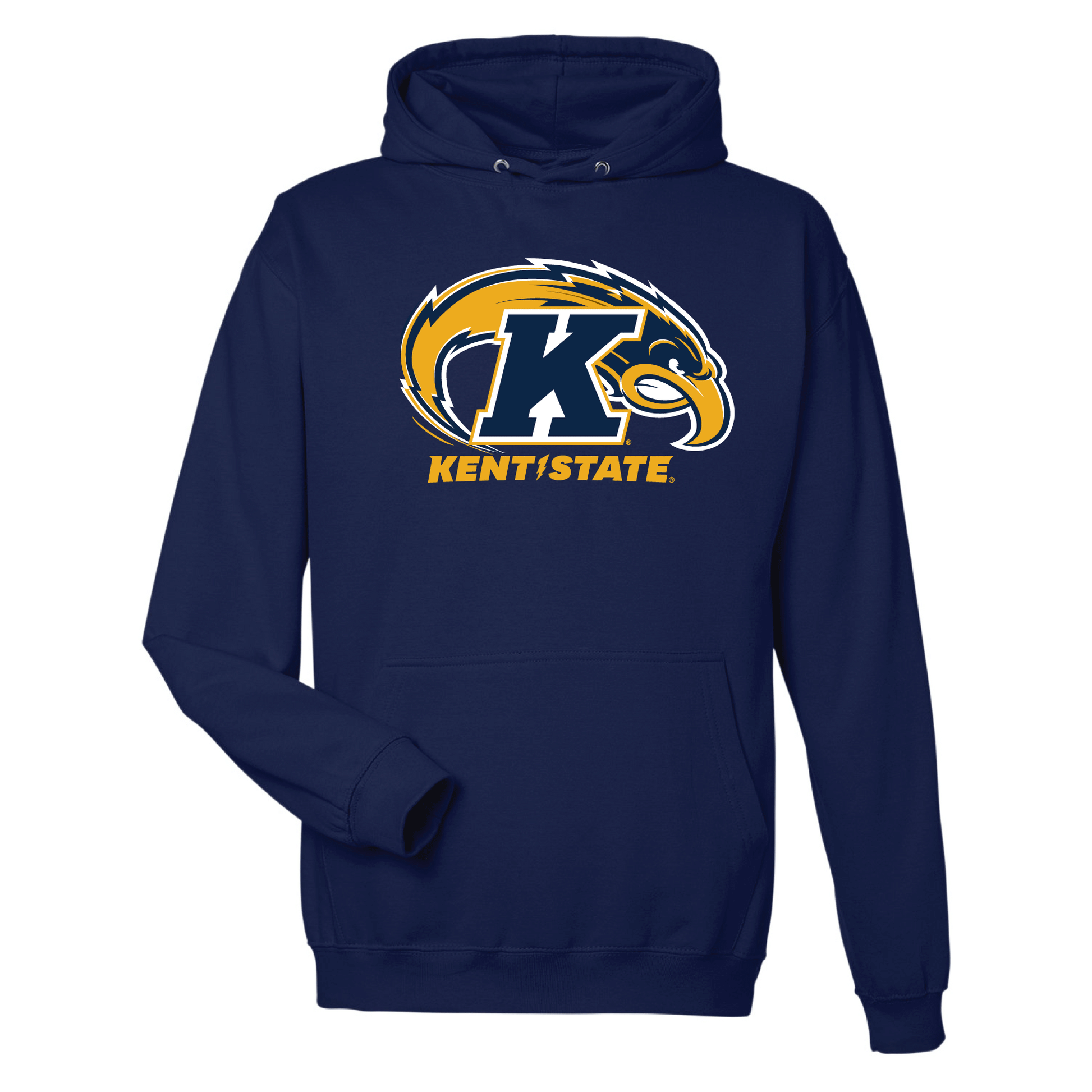 Kent State University Golden Flashes Jumbo Logo Hooded Sweatshirt