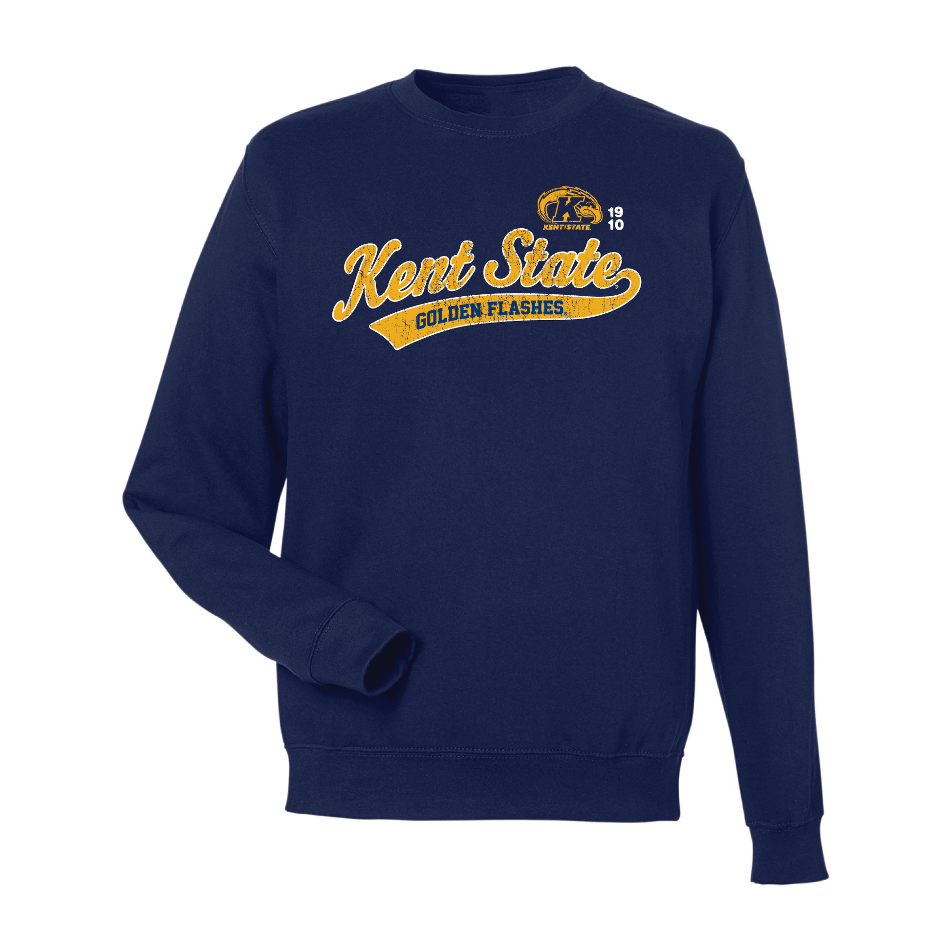 Kent State University Golden Flashes Old School Crewneck Sweatshirt