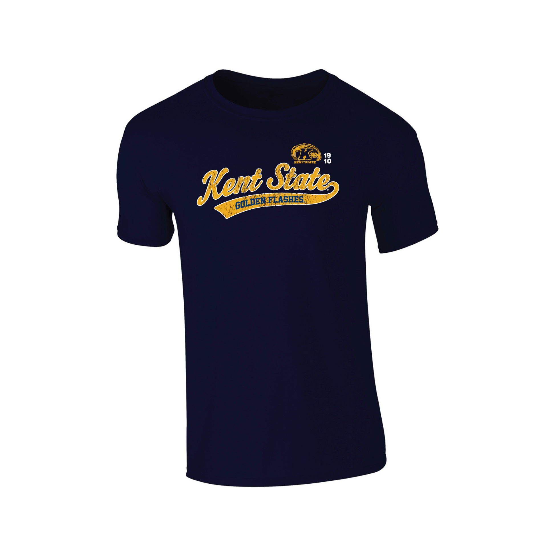 Kent State University Golden Flashes Old School Adult T-Shirt