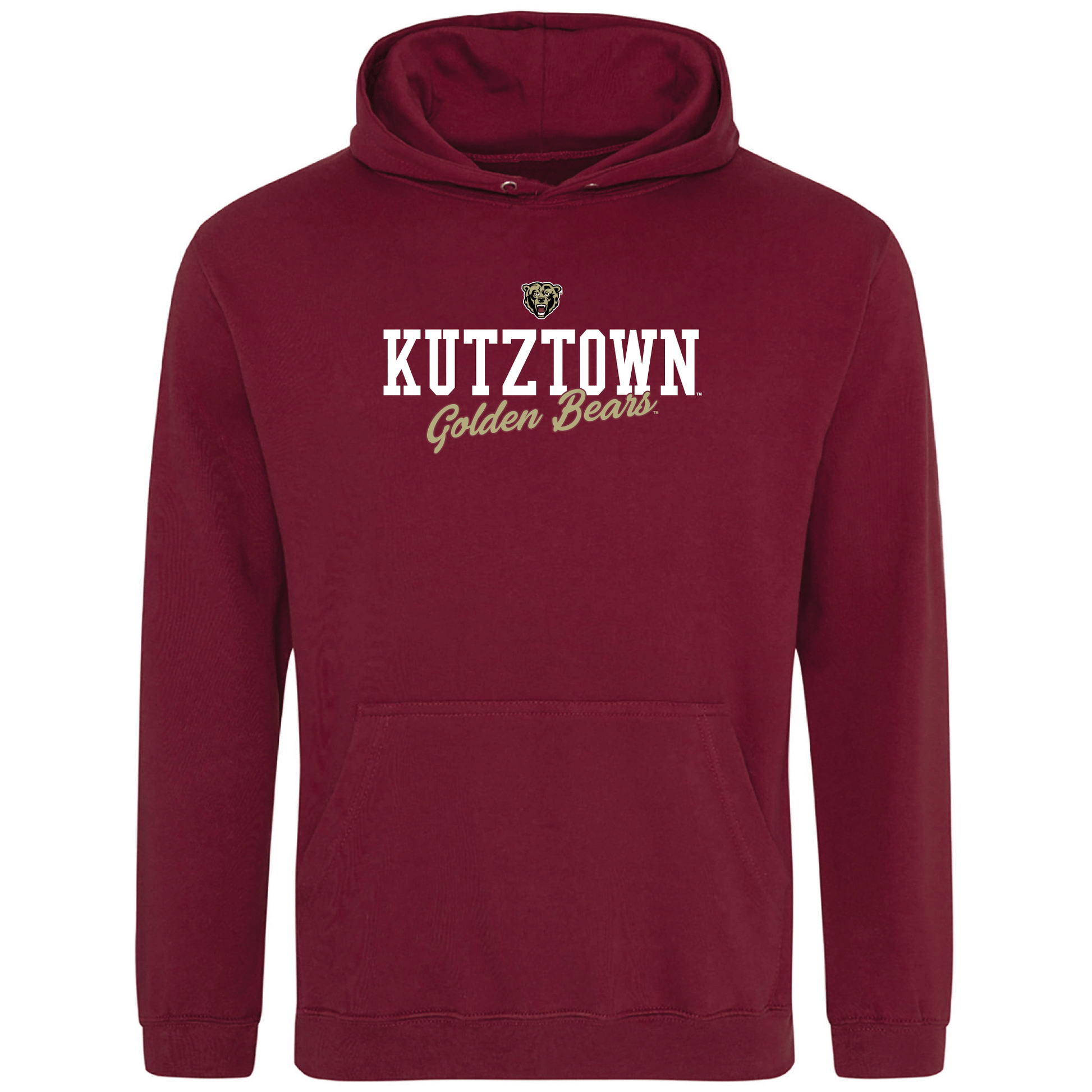 Kutztown University Golden Bears Campus Script Hooded Sweatshirt