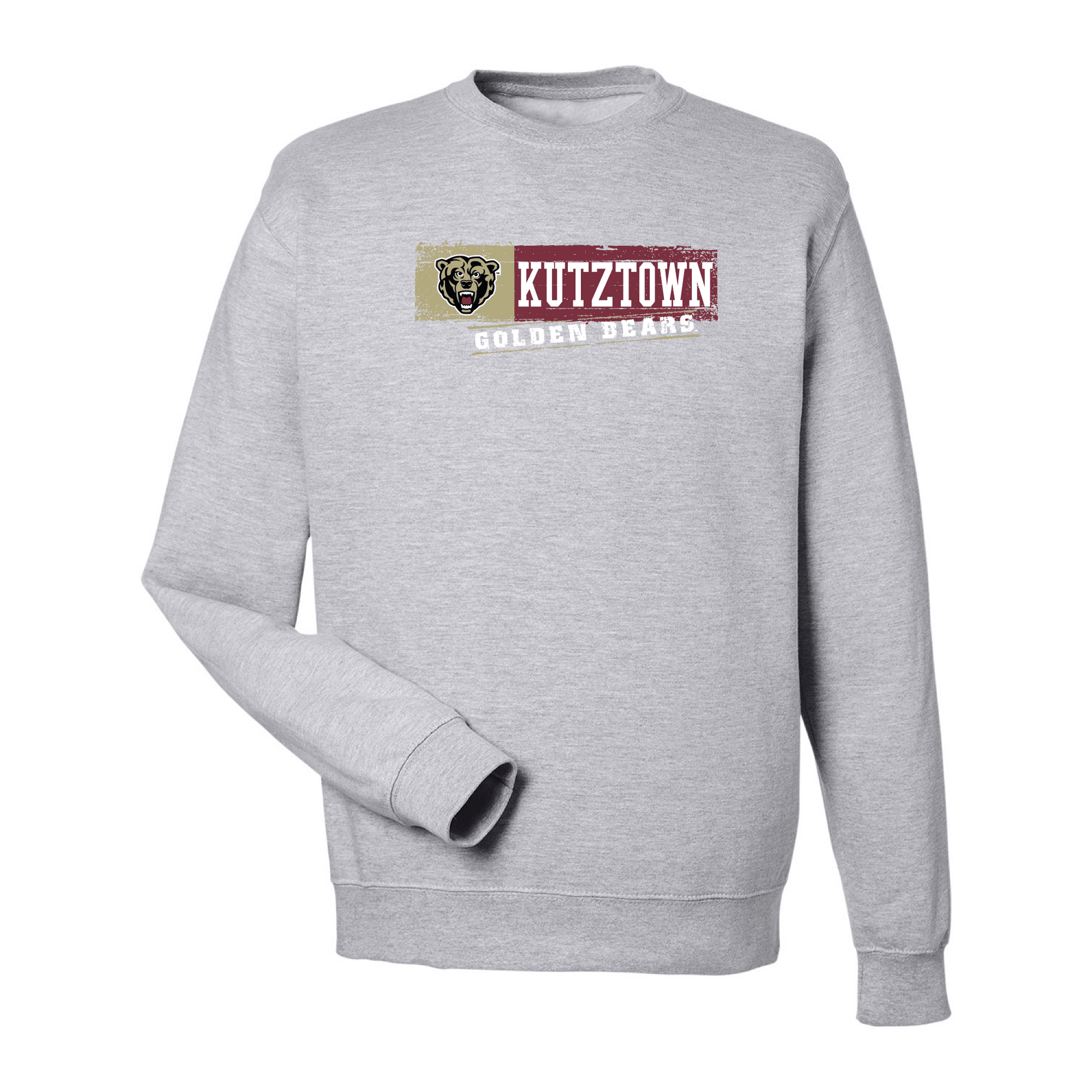 Kutztown University Golden Bears Sticker Crewneck Sweatshirt