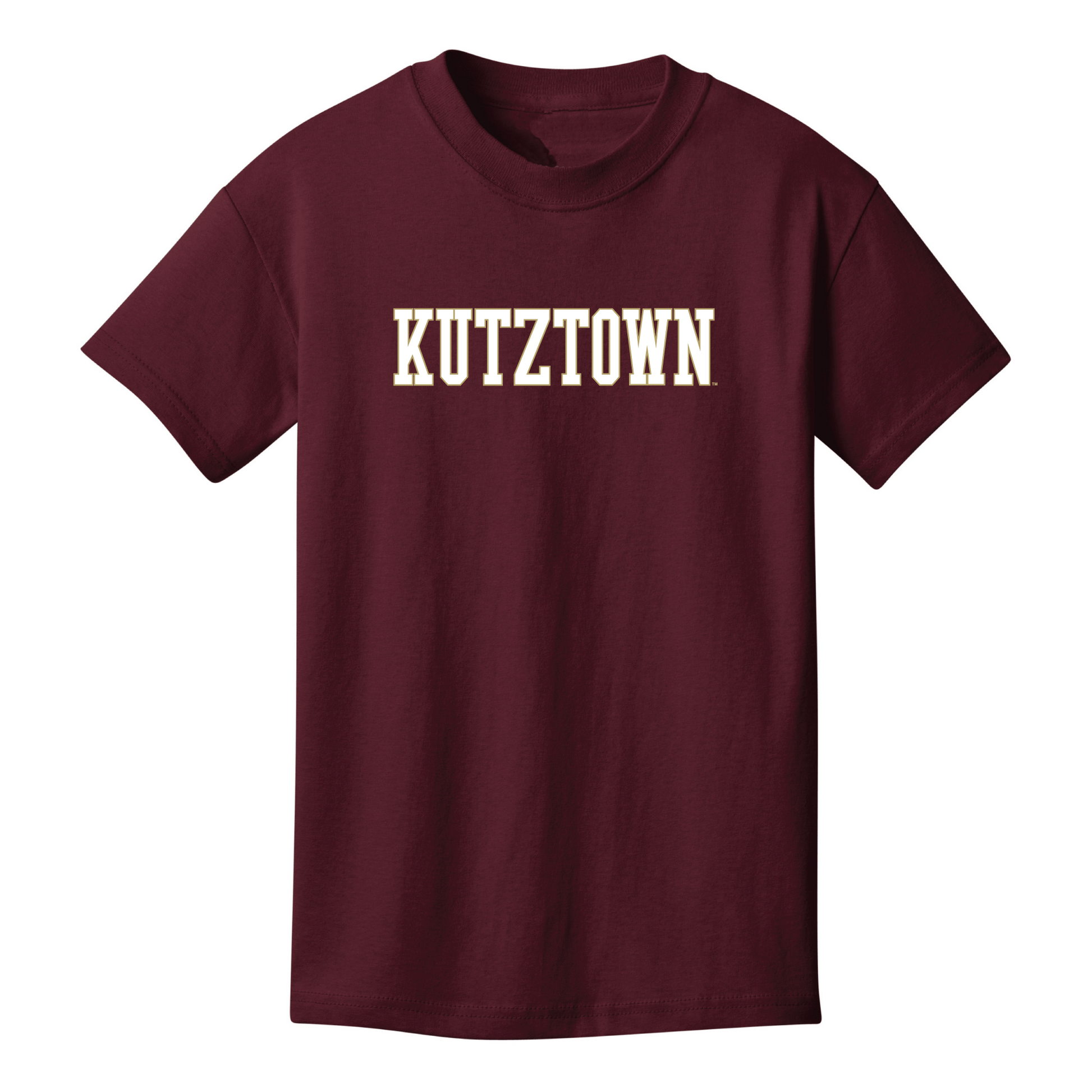 Kutztown University Golden Bears Block Youth T-Shirt