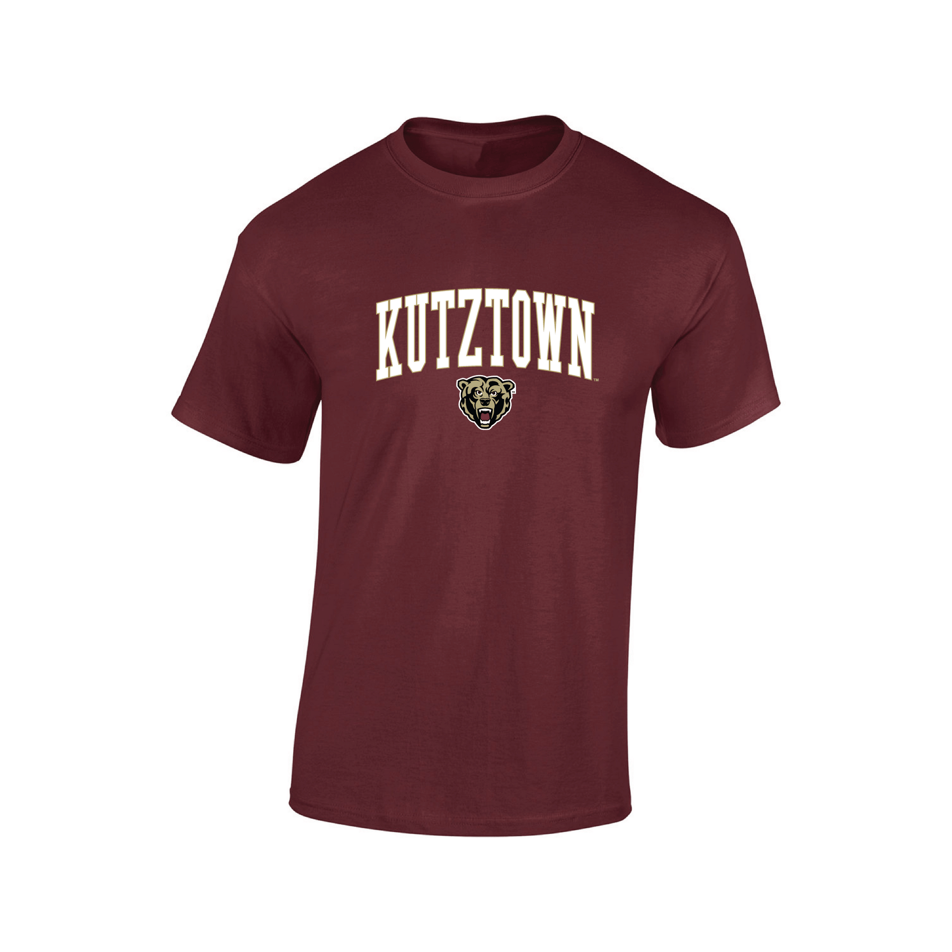 Kutztown University Golden Bears Jumbo Arch Adult T-Shirt