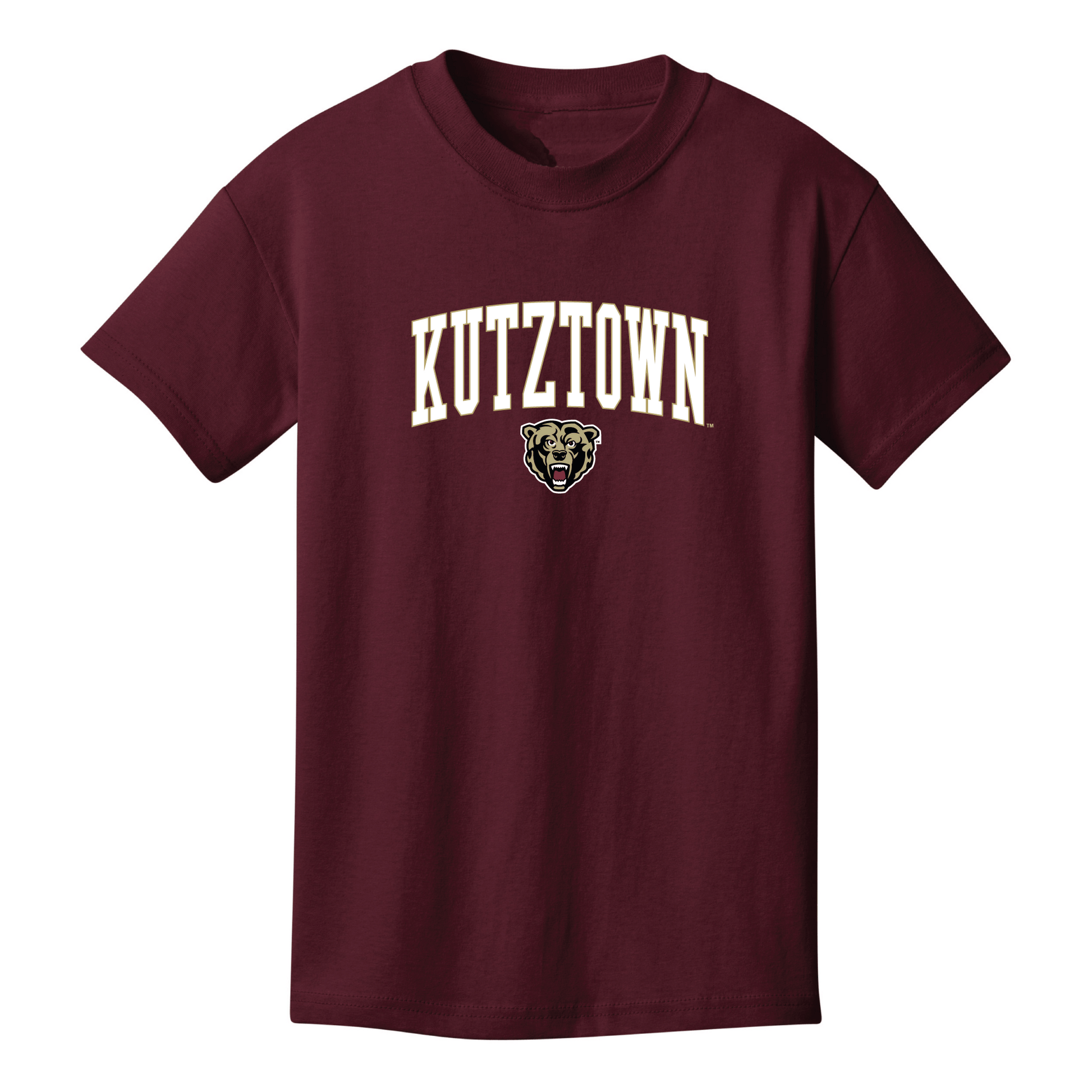 Kutztown University Golden Bears Jumbo Arch Youth T-Shirt