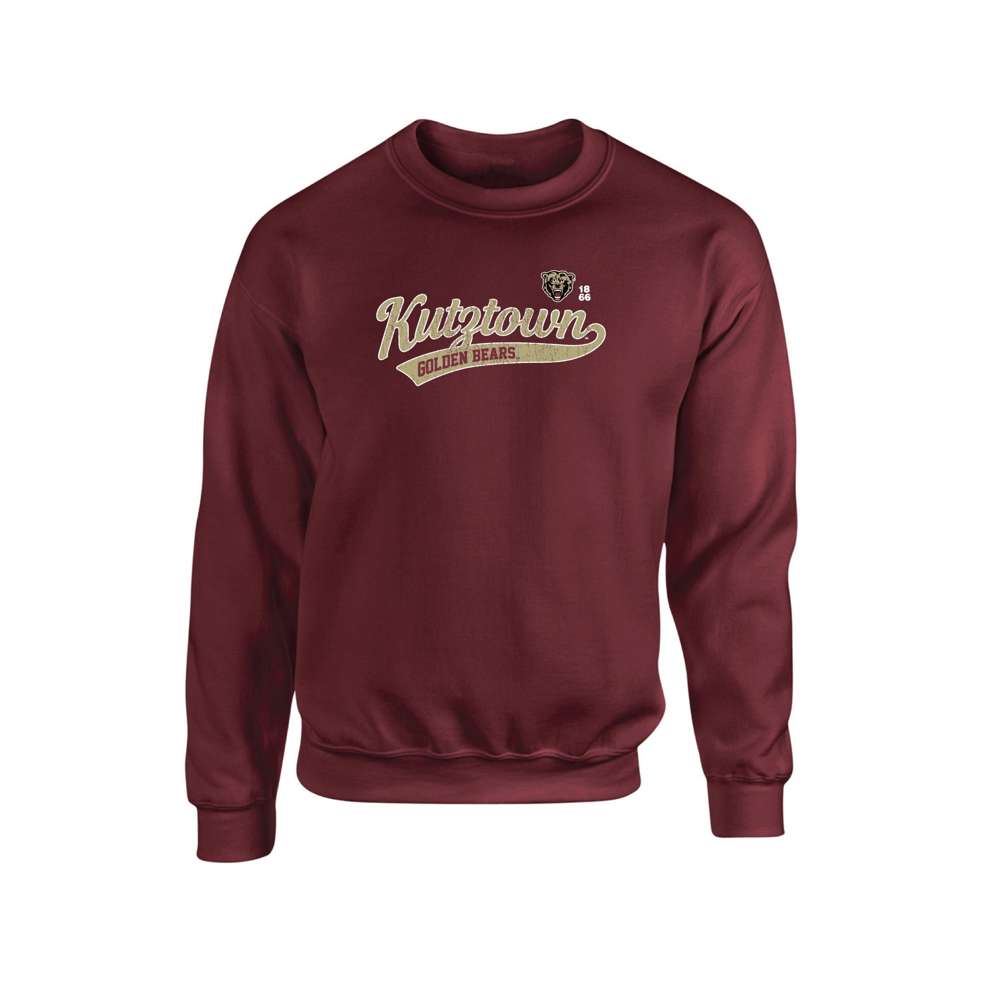 Kutztown University Golden Bears Old School Crewneck Sweatshirt