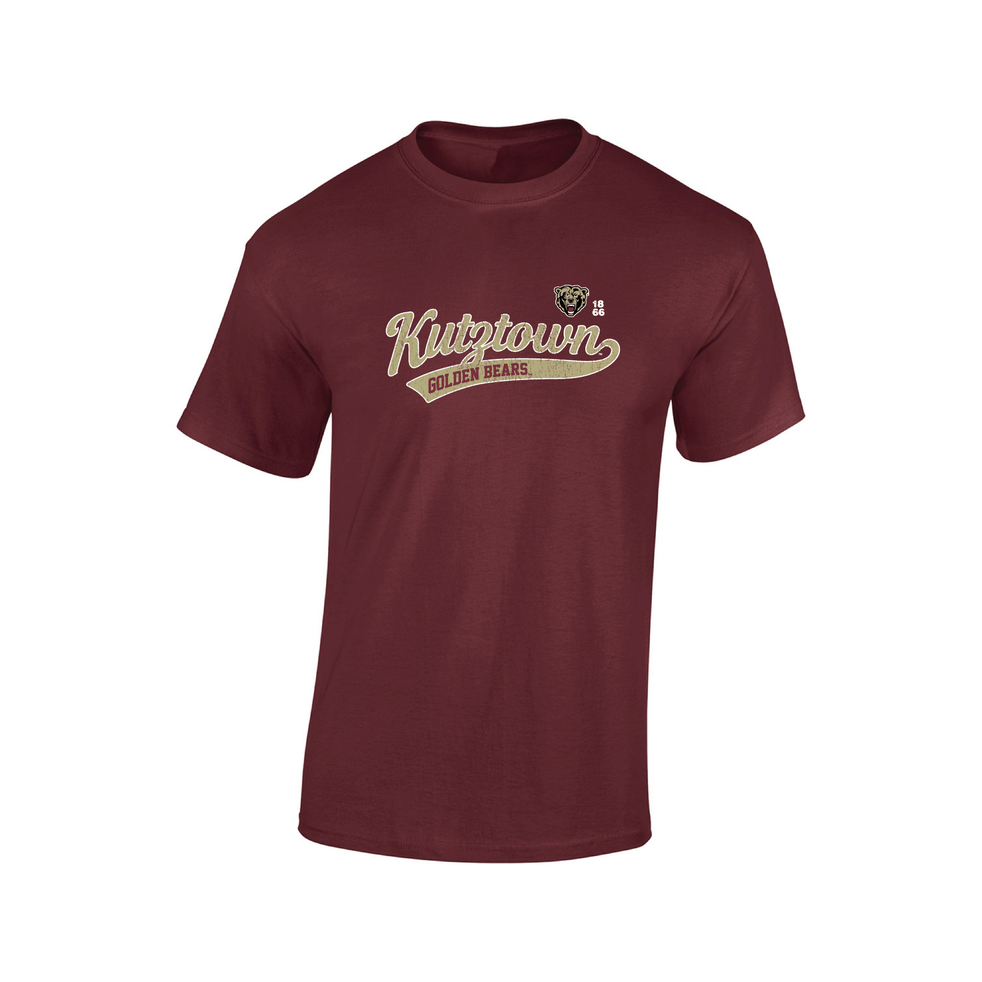 Kutztown University Golden Bears Old School Adult T-Shirt