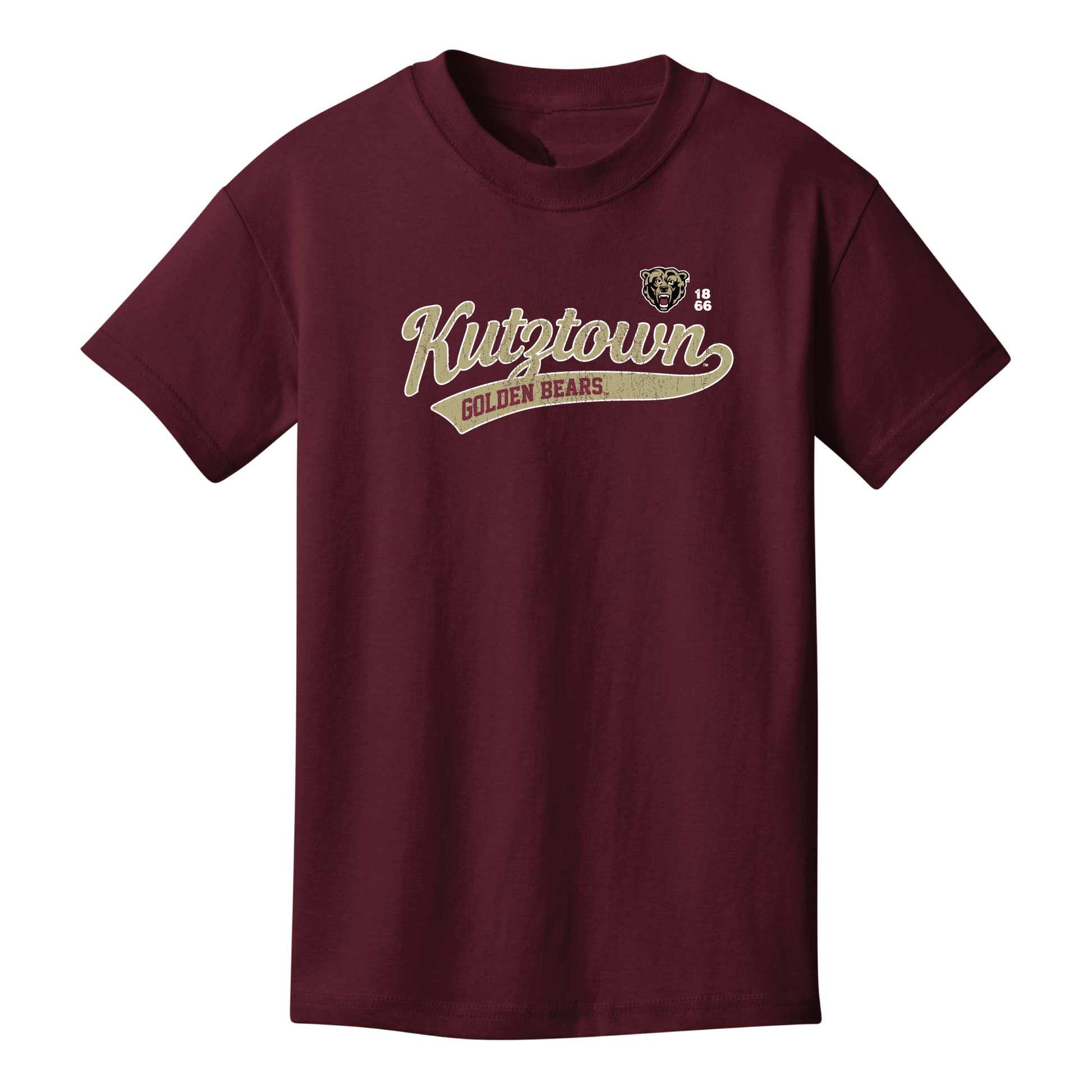 Kutztown University Golden Bears Old School Youth T-Shirt