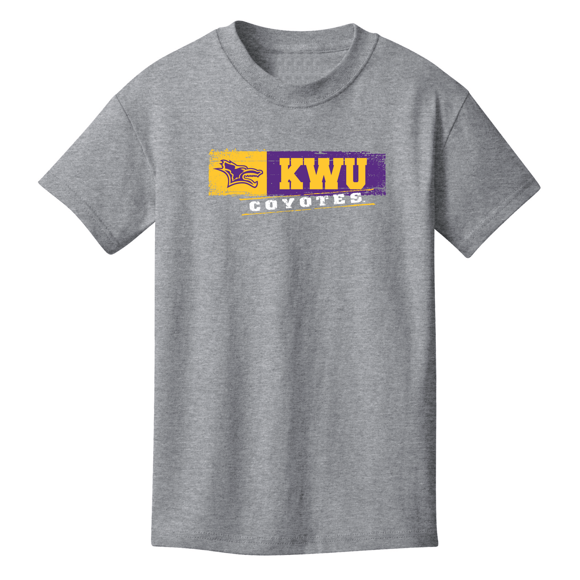 Kansas Wesleyan University Coyotes Sticker Youth T-Shirt