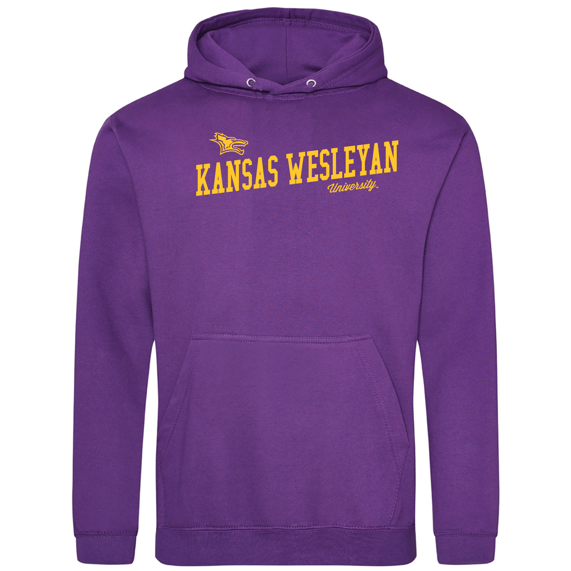 Kansas Wesleyan University Coyotes Uphill Victory Hooded Sweatshirt