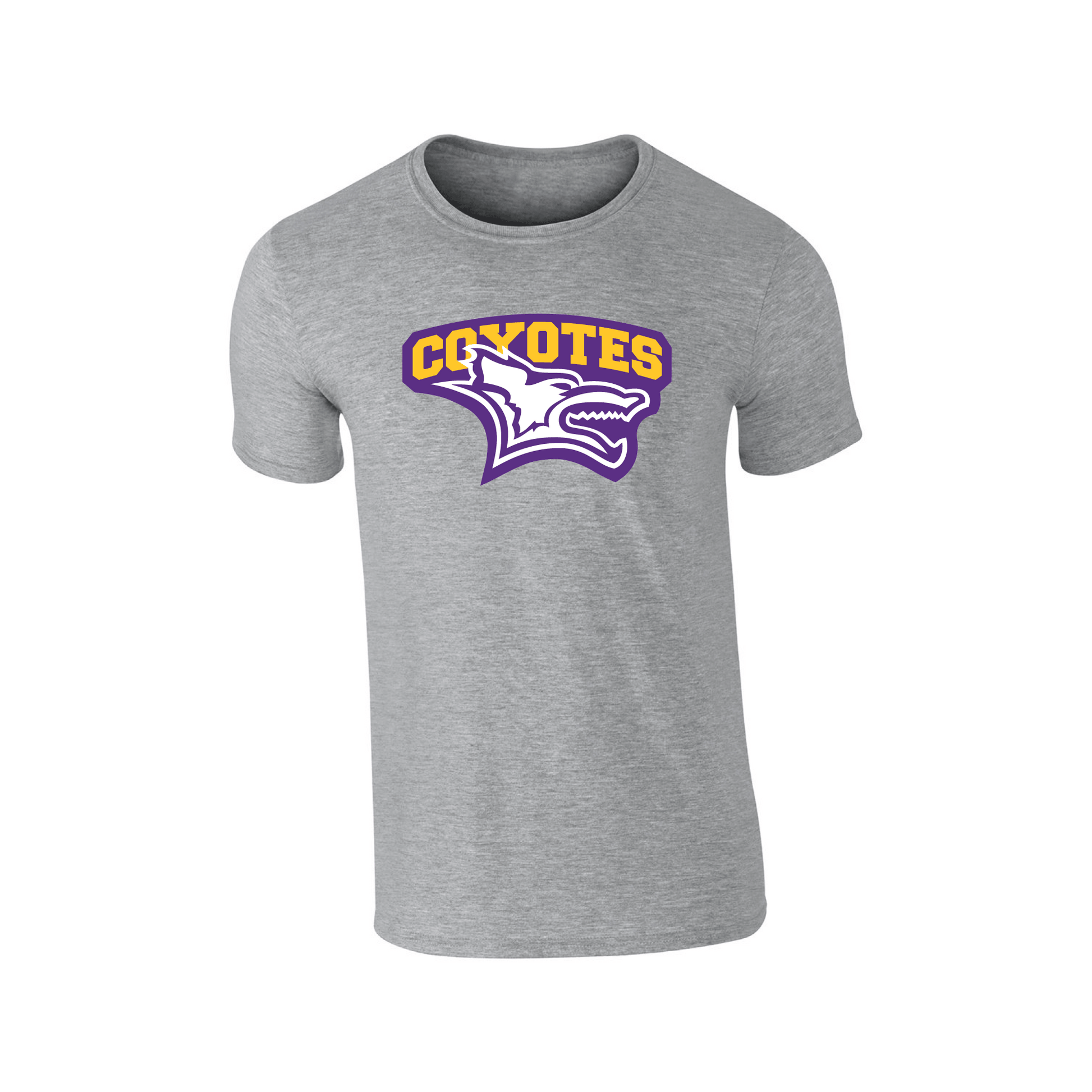 Kansas Wesleyan University Coyotes Jumbo Logo Adult T-Shirt