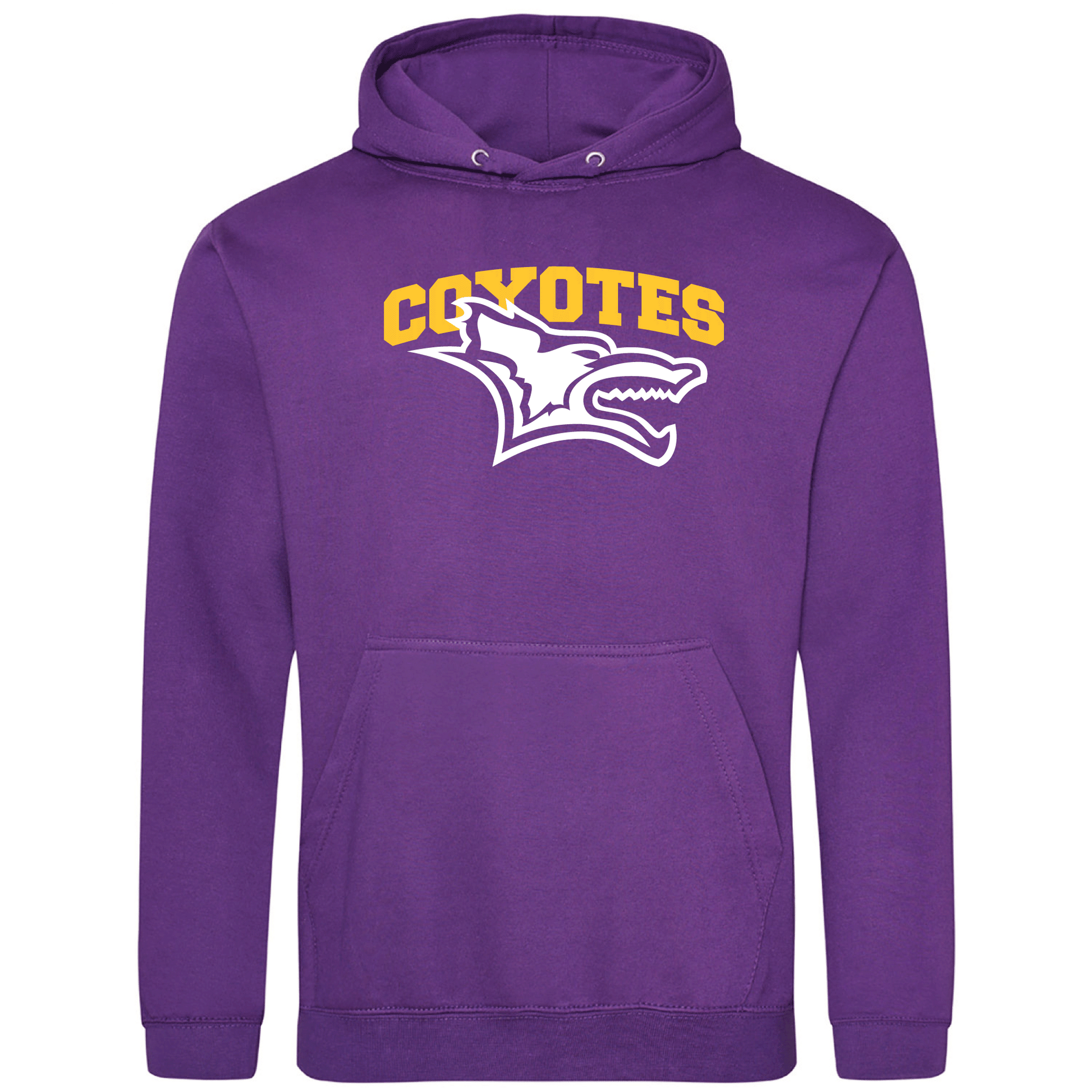 Kansas Wesleyan University Coyotes Jumbo Logo Hooded Sweatshirt