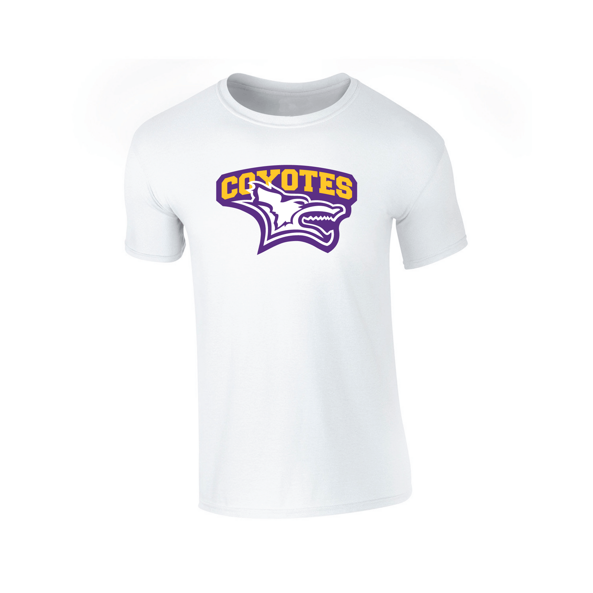Kansas Wesleyan University Coyotes Jumbo Logo Adult T-Shirt