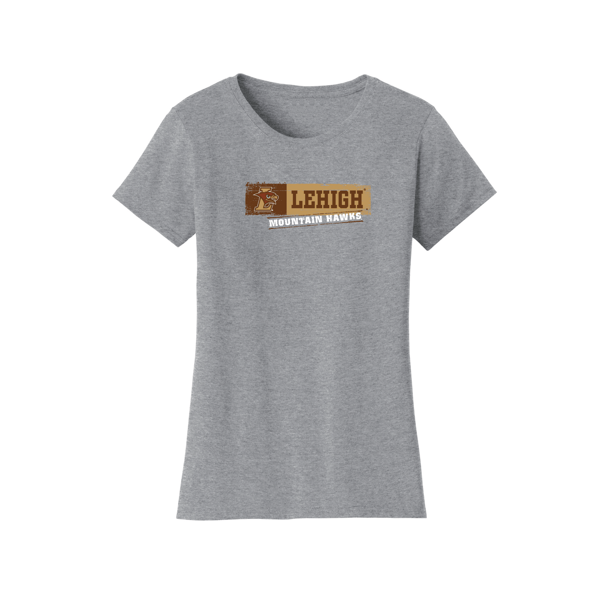 Lehigh University Mountain Hawks Sticker Womens T-Shirt