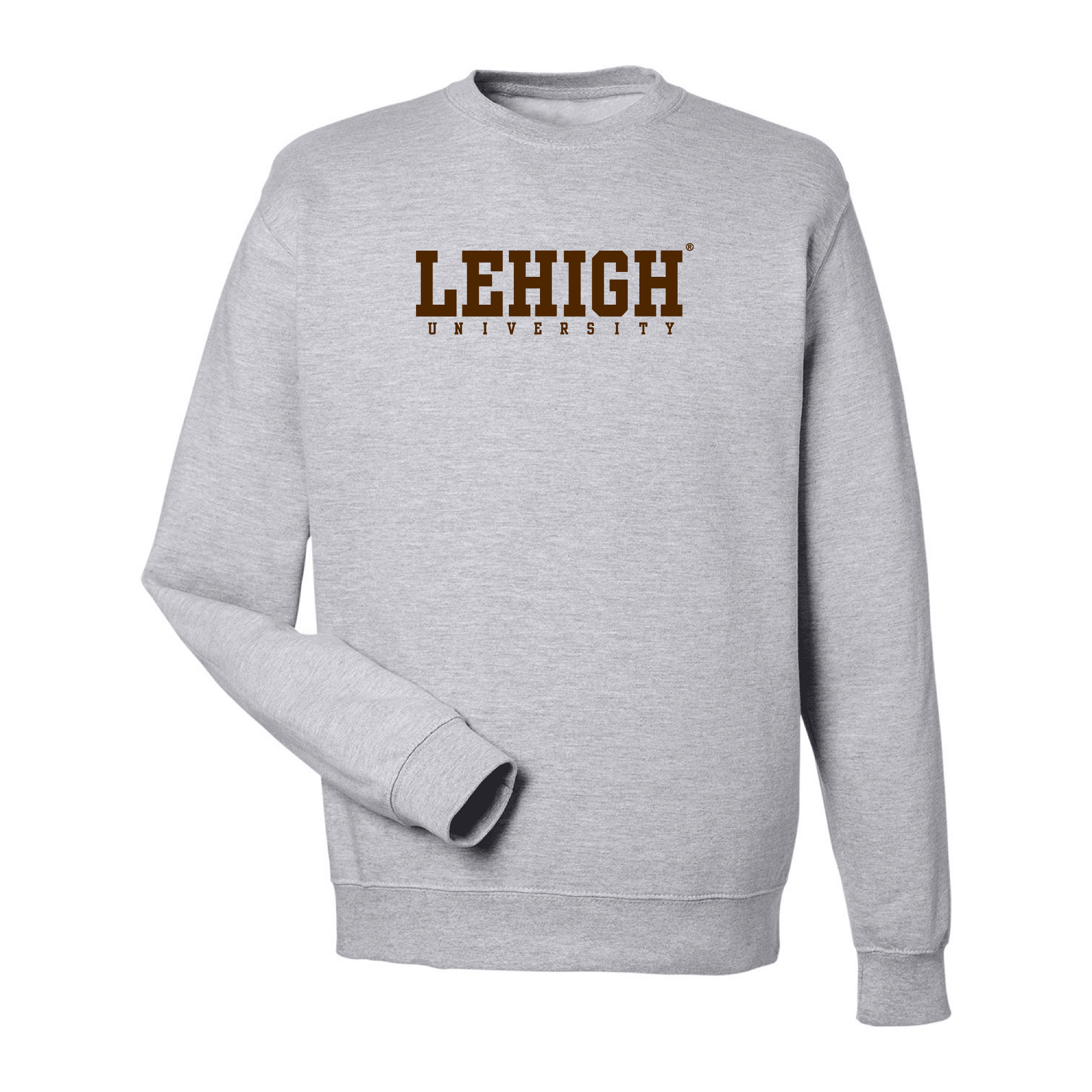 Lehigh University Mountain Hawks Block Crewneck Sweatshirt