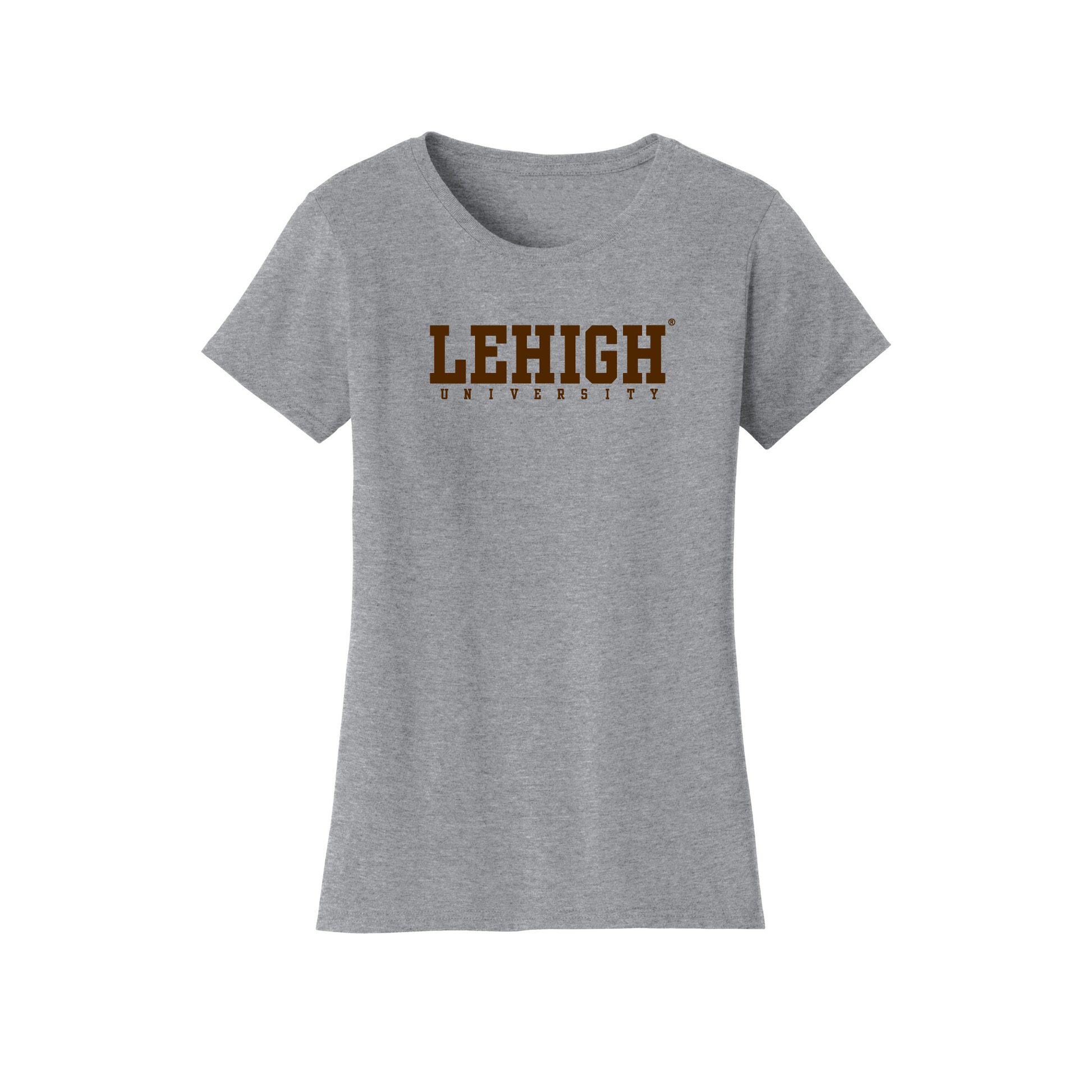Lehigh University Mountain Hawks Block Womens T-Shirt