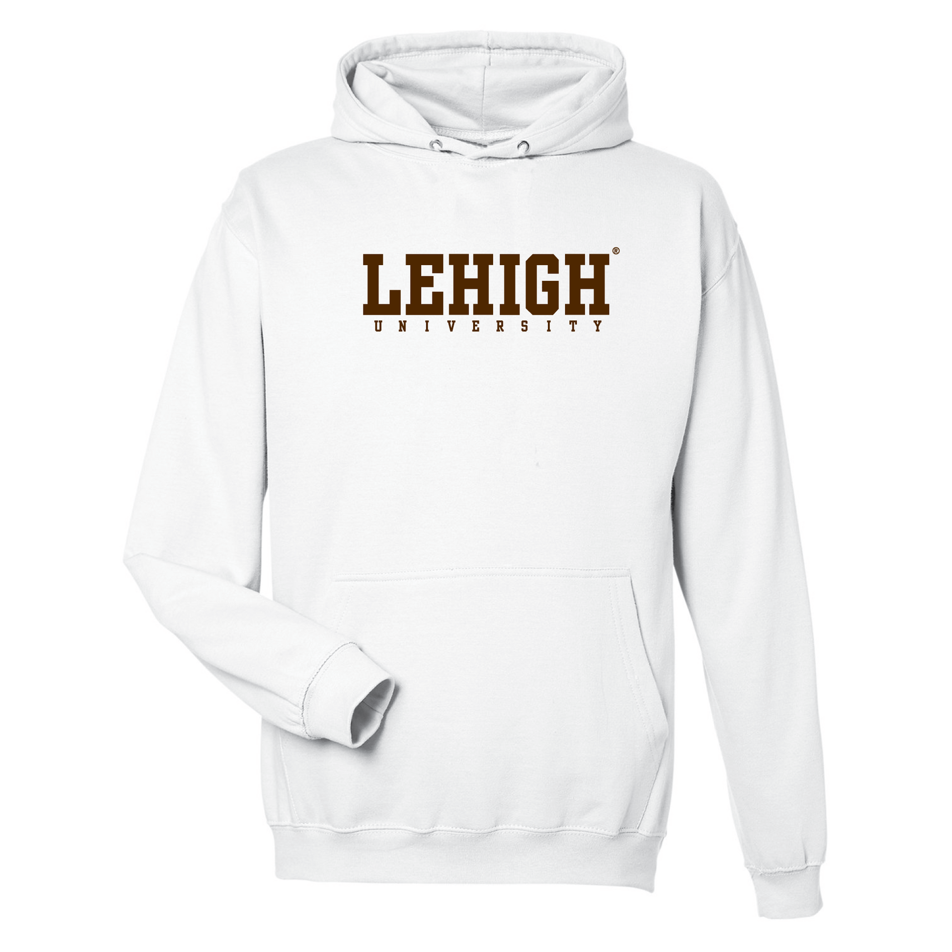 Lehigh University Mountain Hawks Block Hooded Sweatshirt