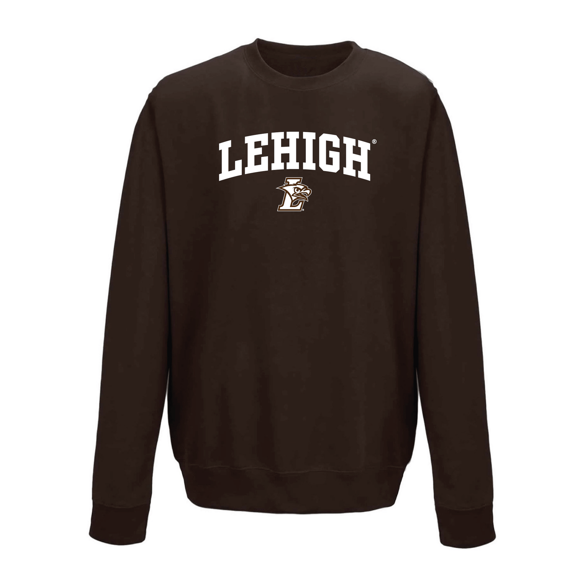 Lehigh University Mountain Hawks Jumbo Arch Crewneck Sweatshirt