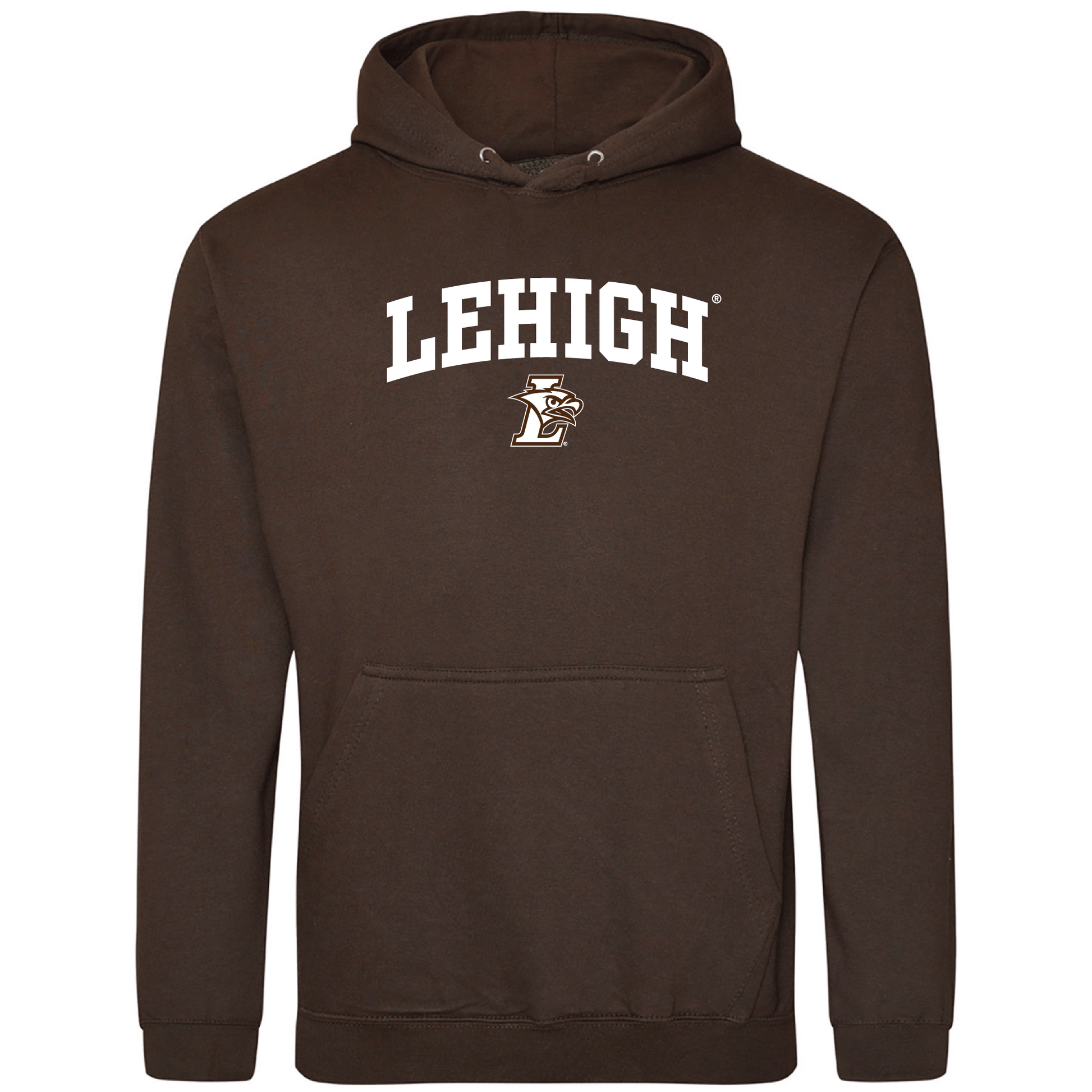 Lehigh University Mountain Hawks Jumbo Arch Hooded Sweatshirt