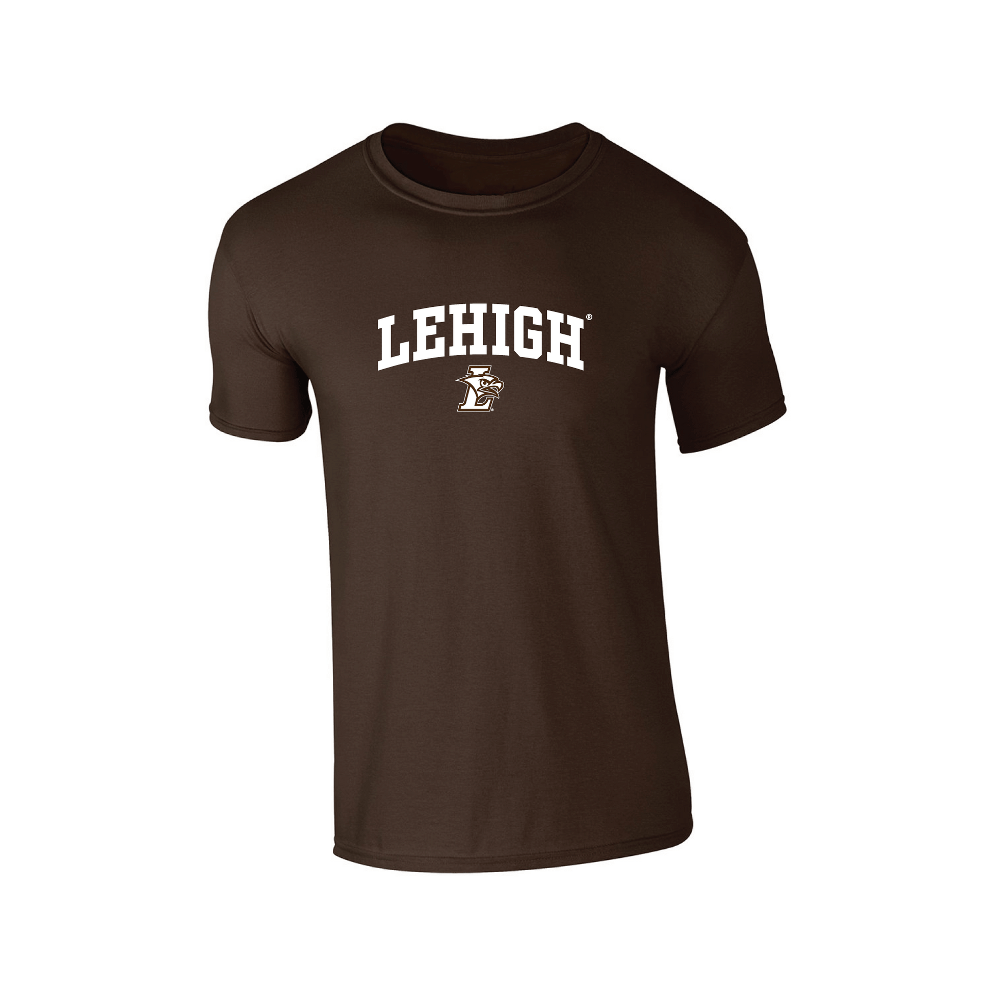 Lehigh University Mountain Hawks Jumbo Arch Adult T-Shirt