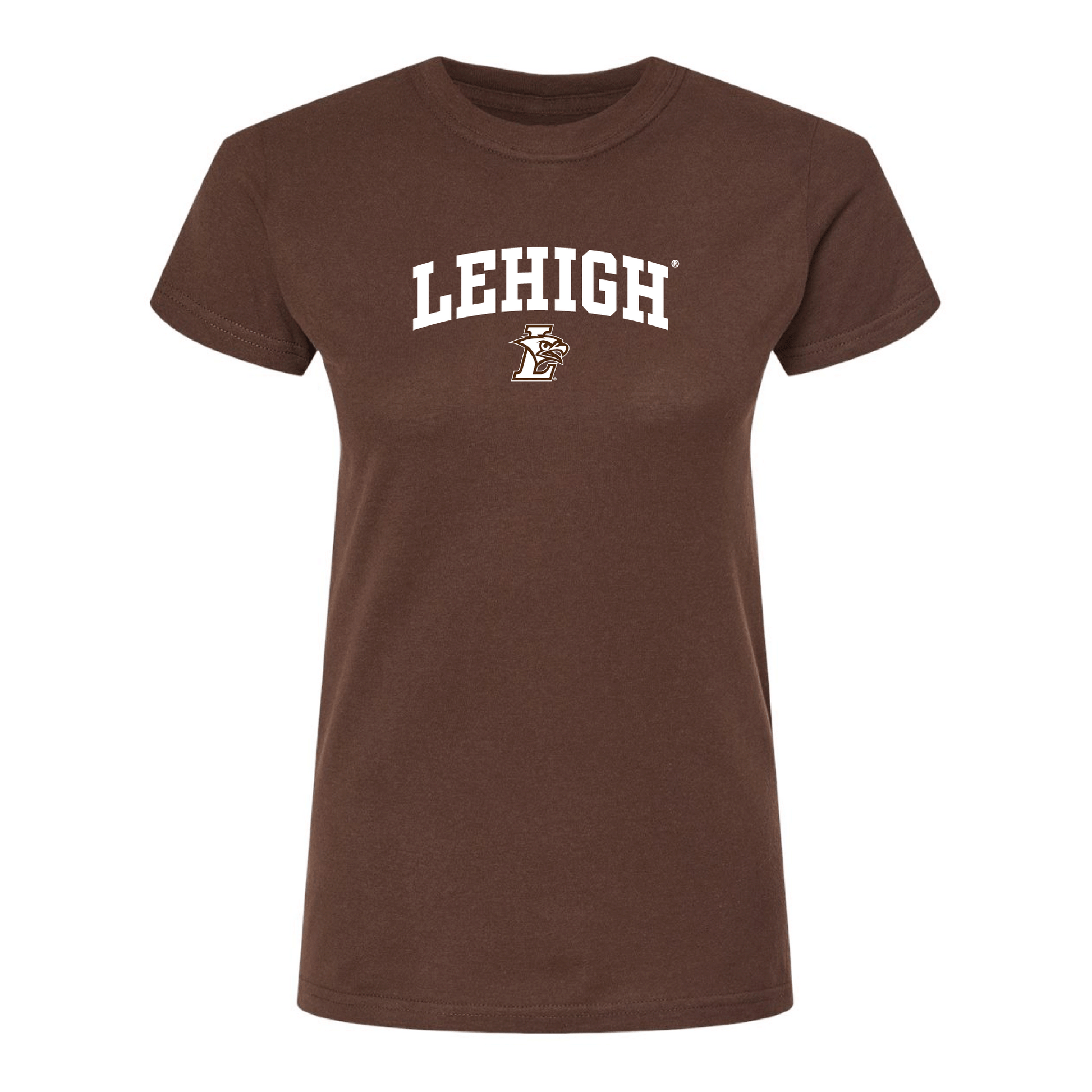 Lehigh University Mountain Hawks Jumbo Arch Womens T-Shirt