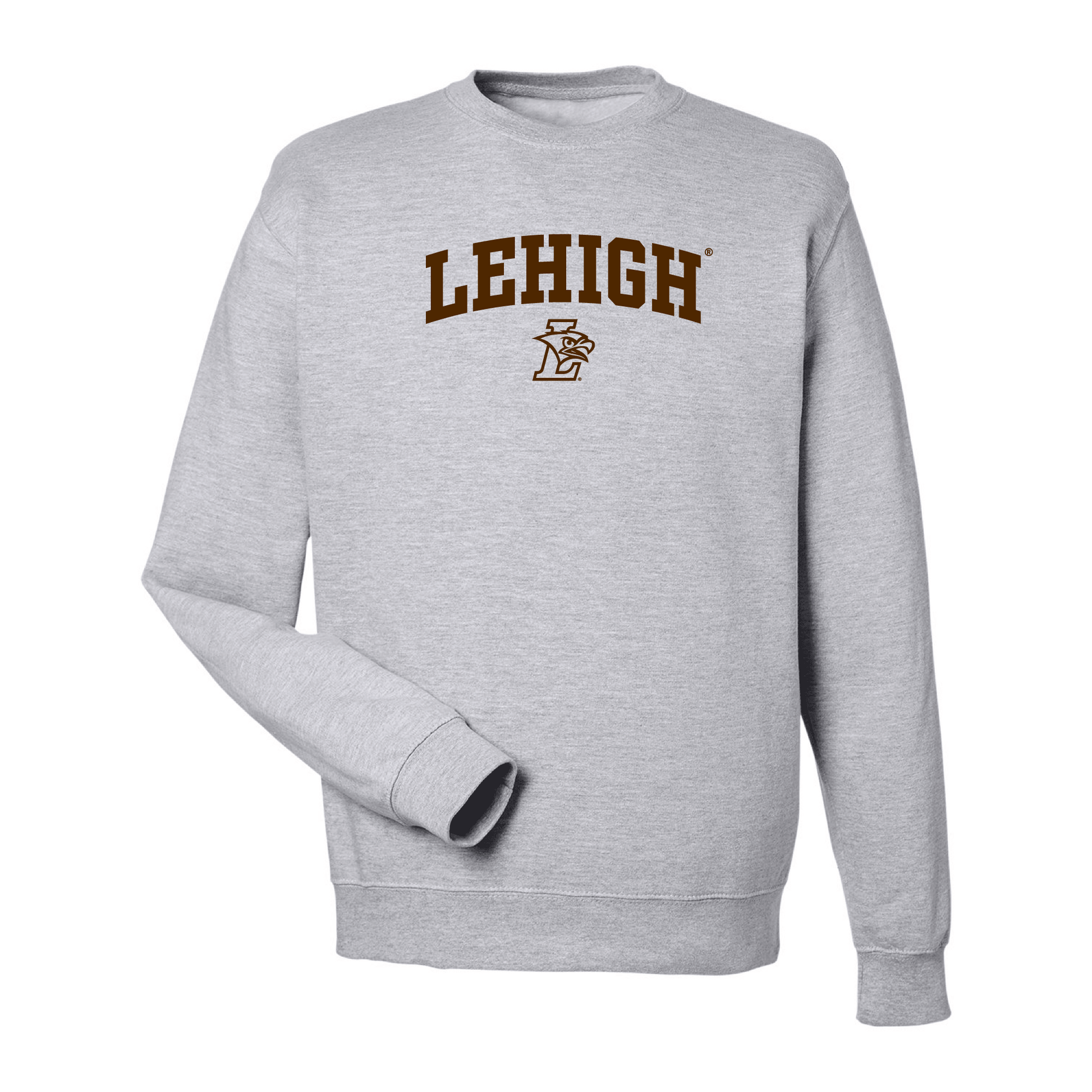 Lehigh University Mountain Hawks Jumbo Arch Crewneck Sweatshirt