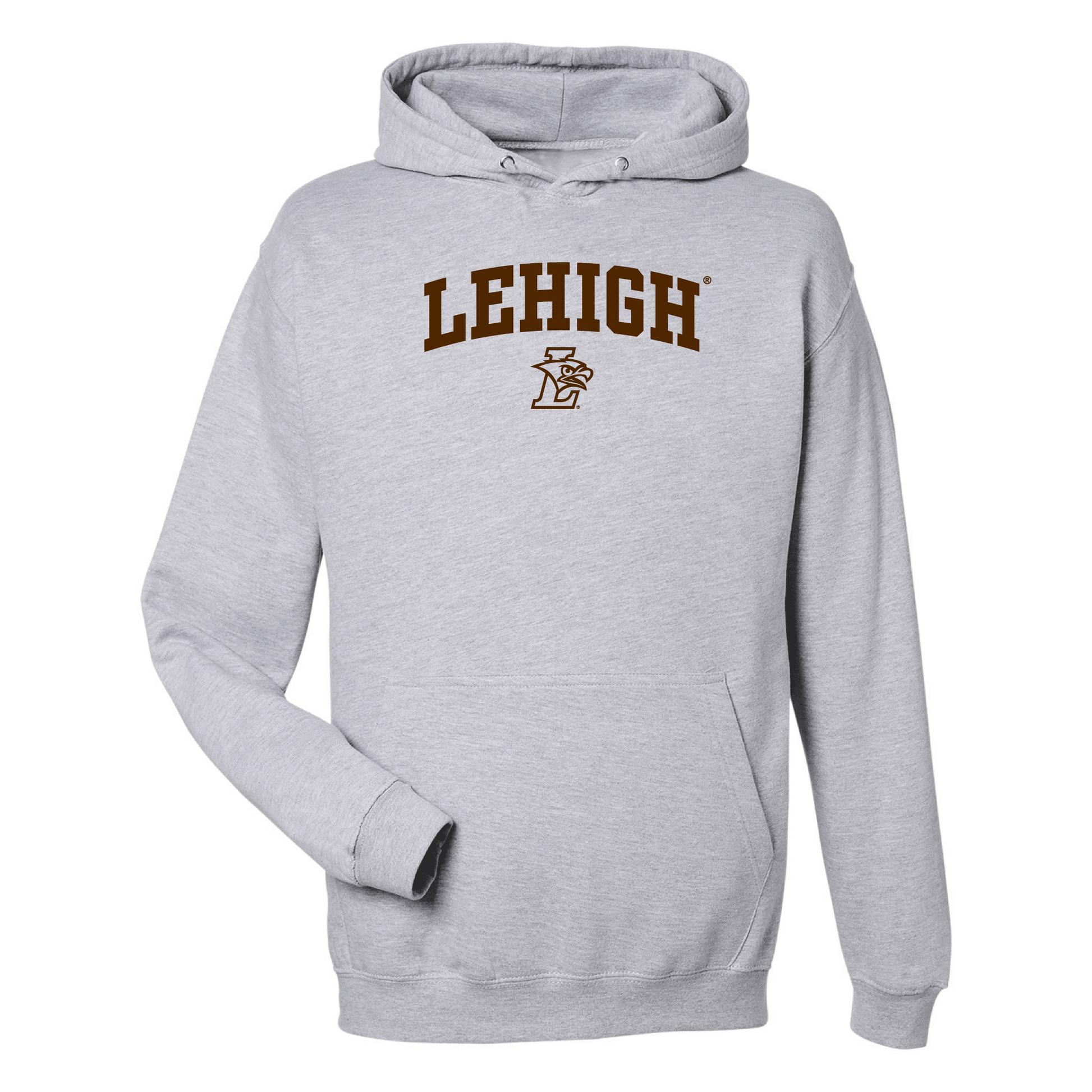 Lehigh University Mountain Hawks Jumbo Arch Hooded Sweatshirt