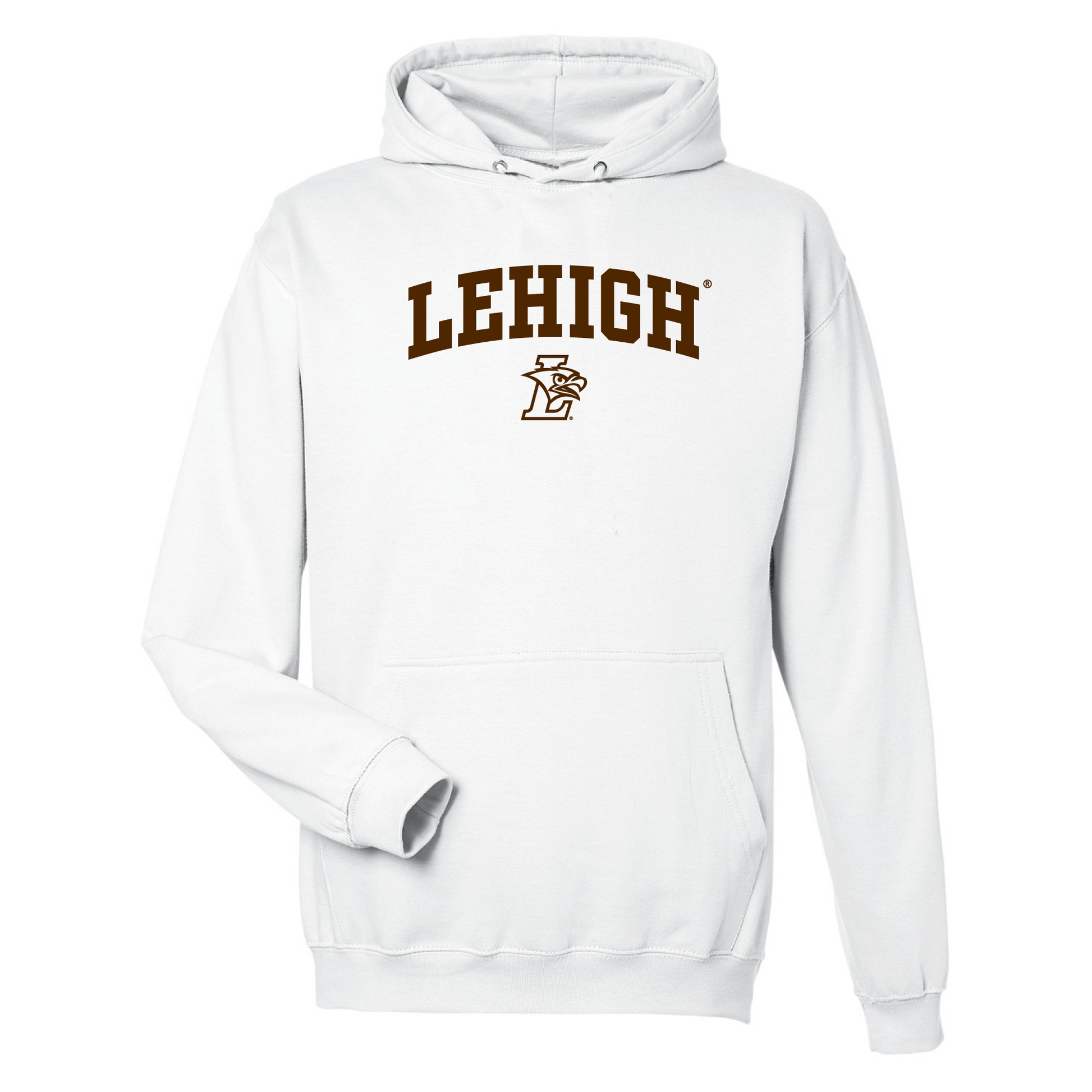 Lehigh University Mountain Hawks Jumbo Arch Hooded Sweatshirt