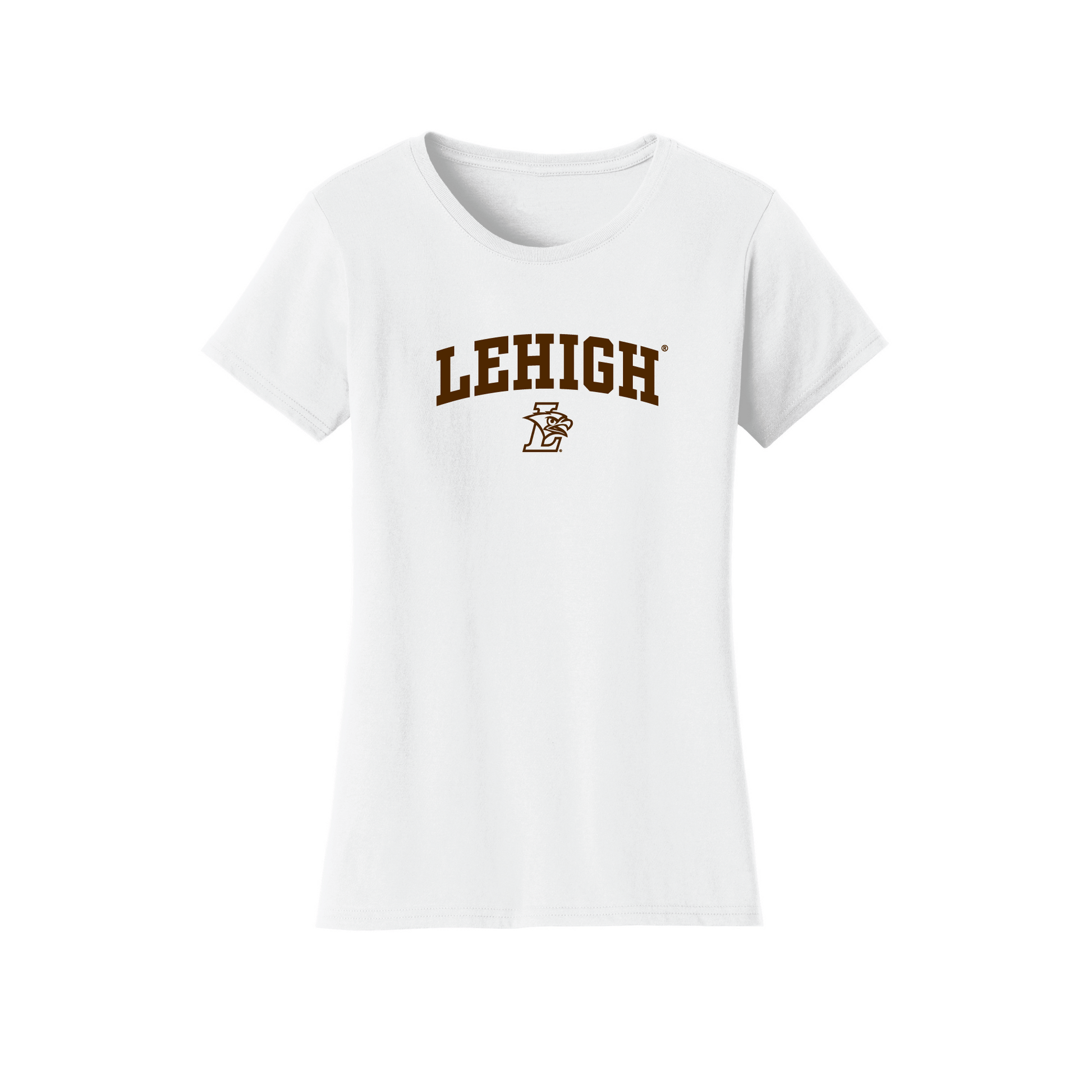 Lehigh University Mountain Hawks Jumbo Arch Womens T-Shirt