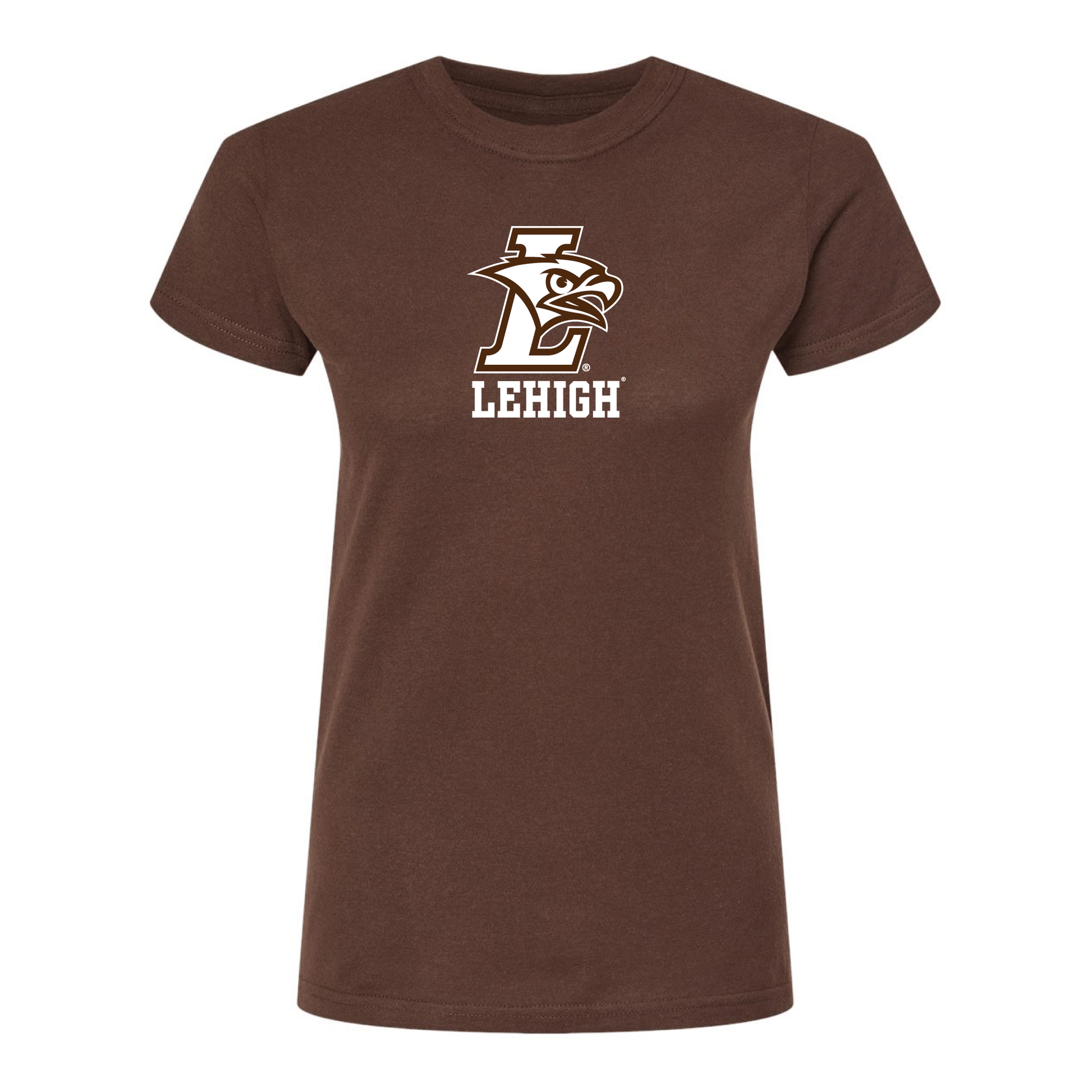Lehigh University Mountain Hawks Jumbo Logo Womens T-Shirt