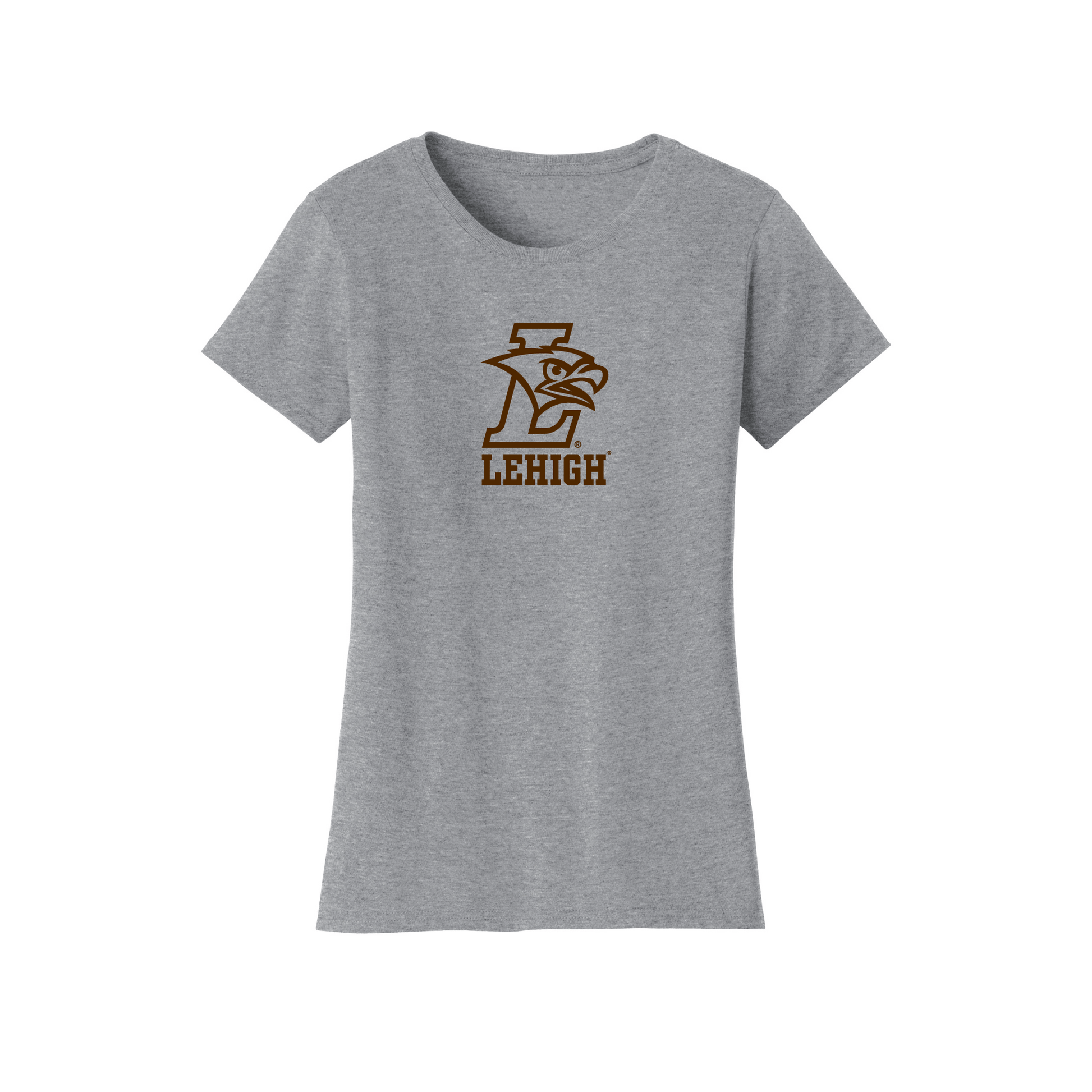 Lehigh University Mountain Hawks Jumbo Logo Womens T-Shirt