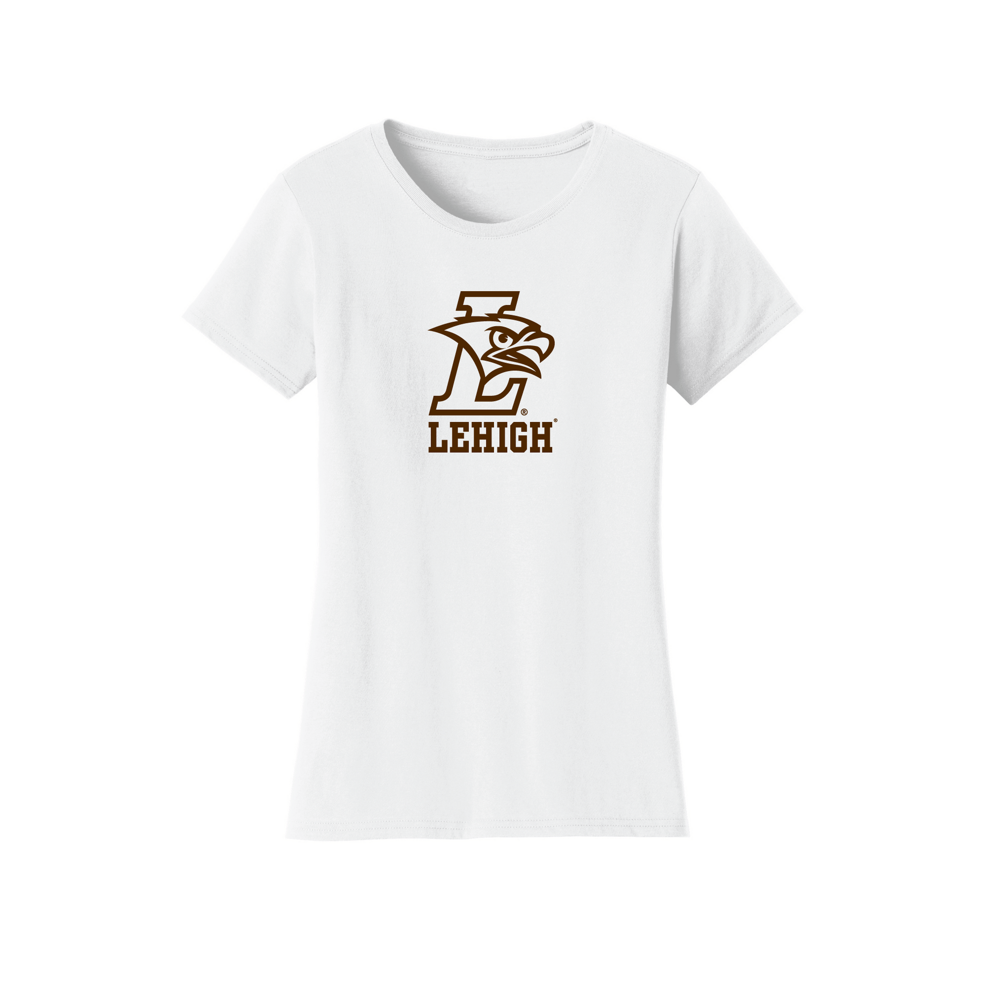 Lehigh University Mountain Hawks Jumbo Logo Womens T-Shirt