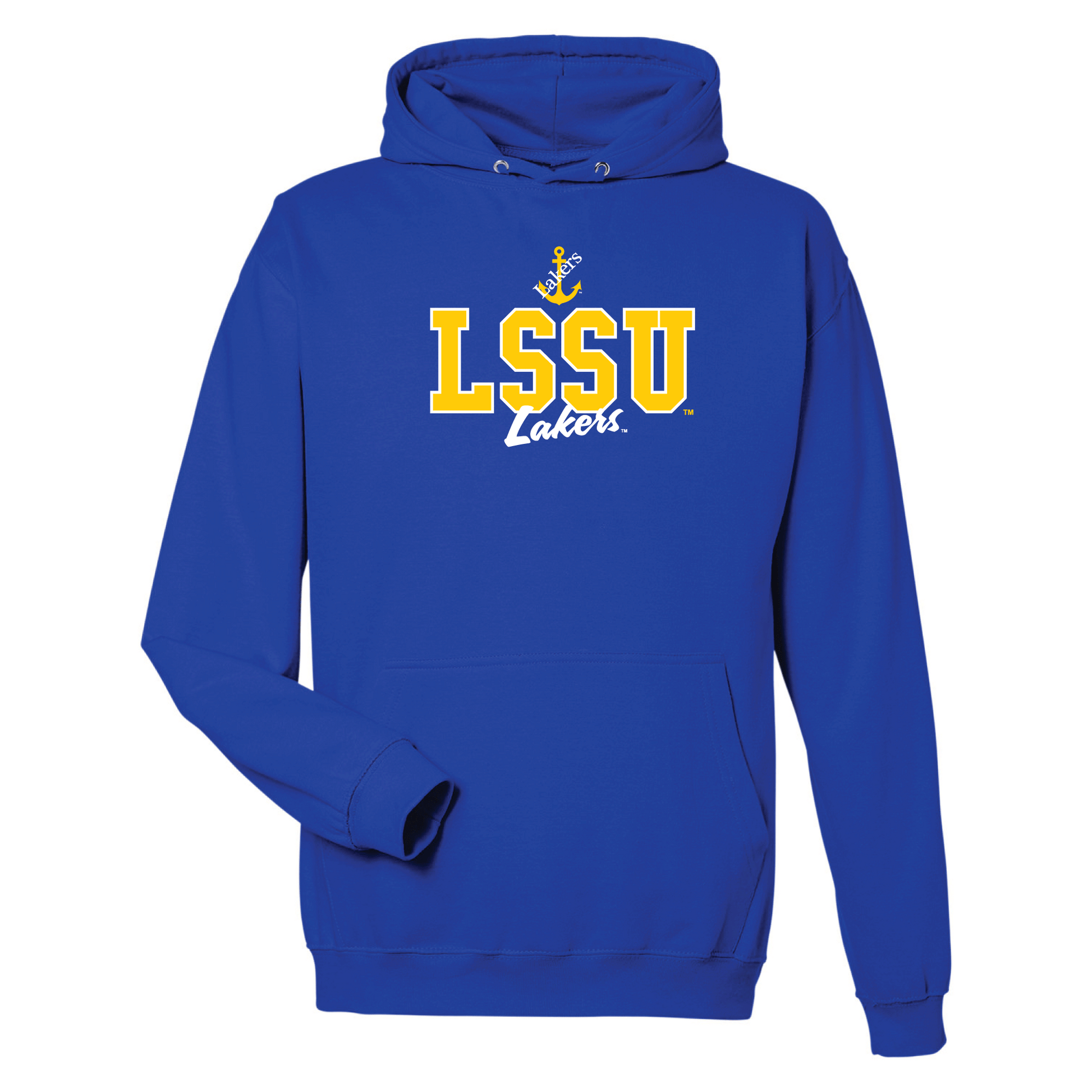 Lake Superior State University Lakers Campus Script Hooded Sweatshirt