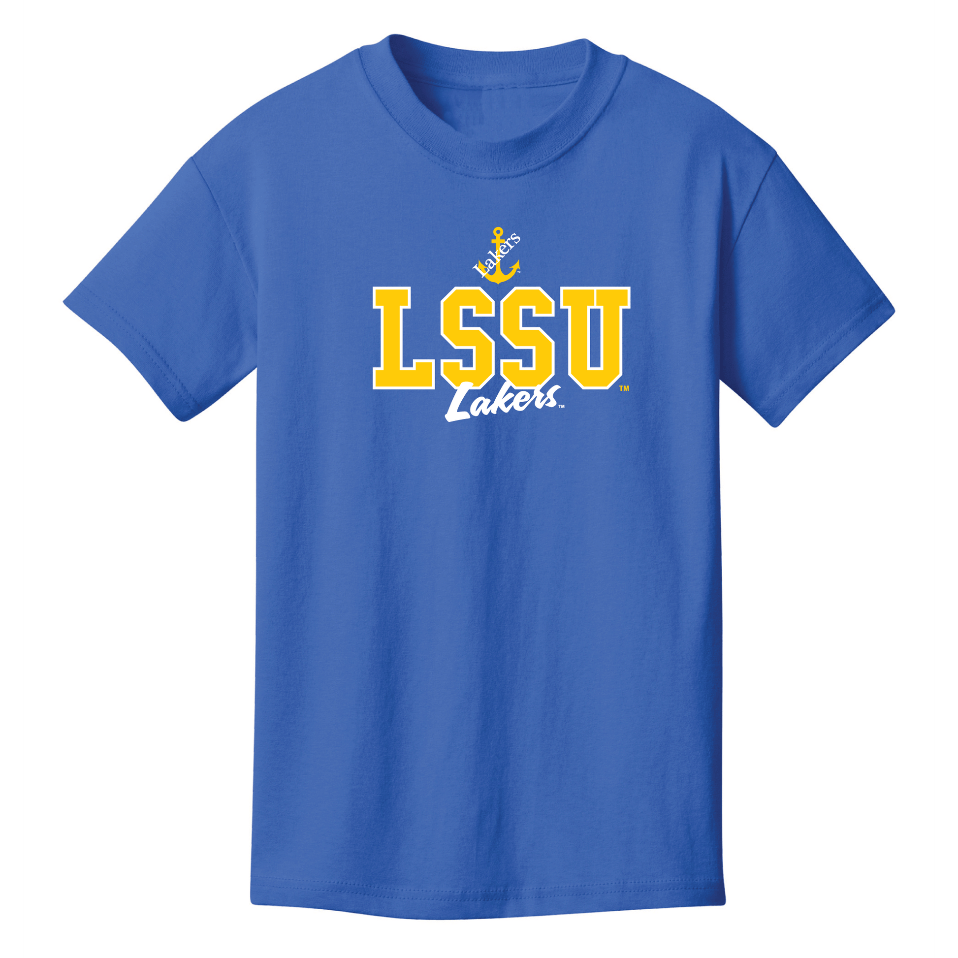 Lake Superior State University Lakers Campus Script Youth T-Shirt