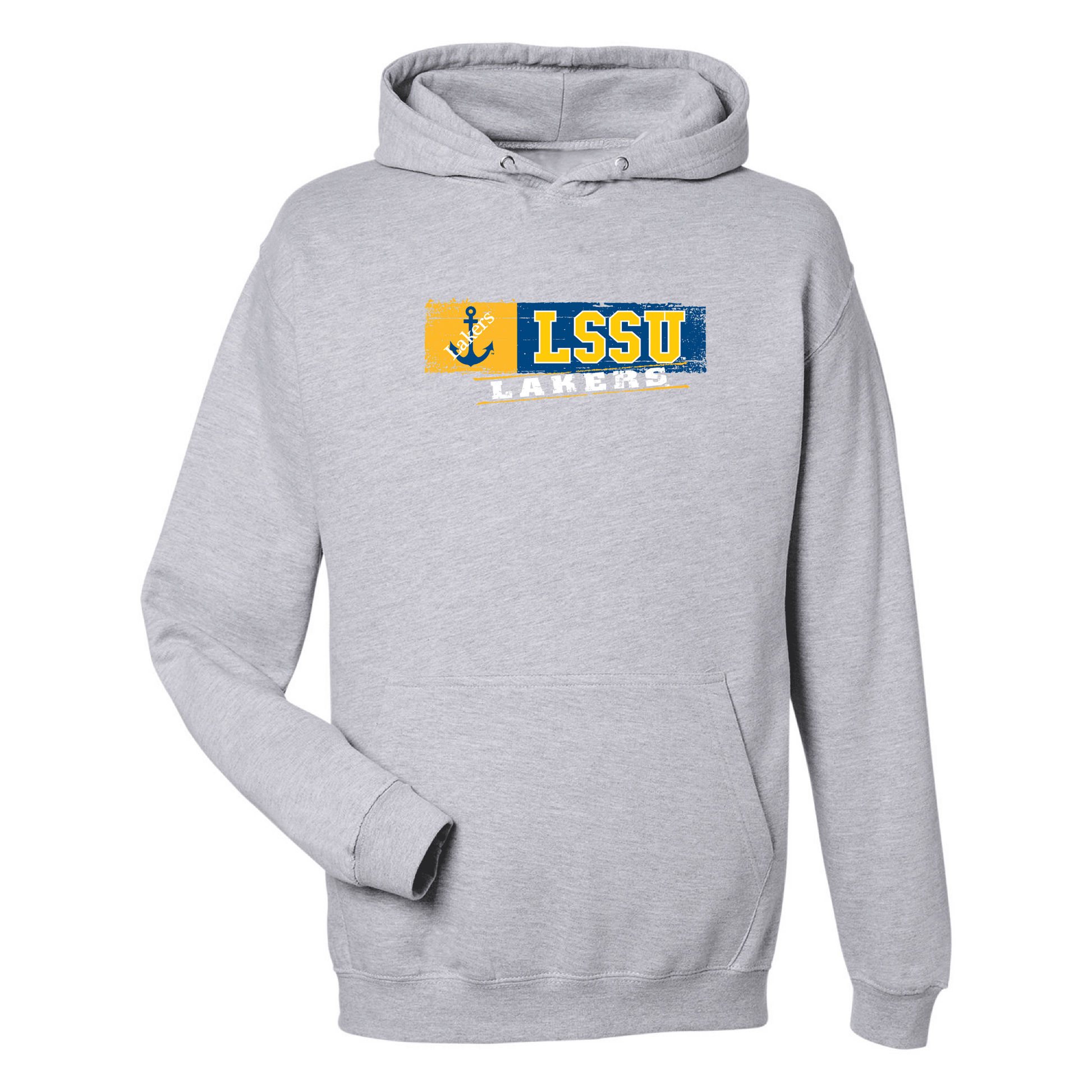 Lake Superior State University Lakers Sticker Hooded Sweatshirt