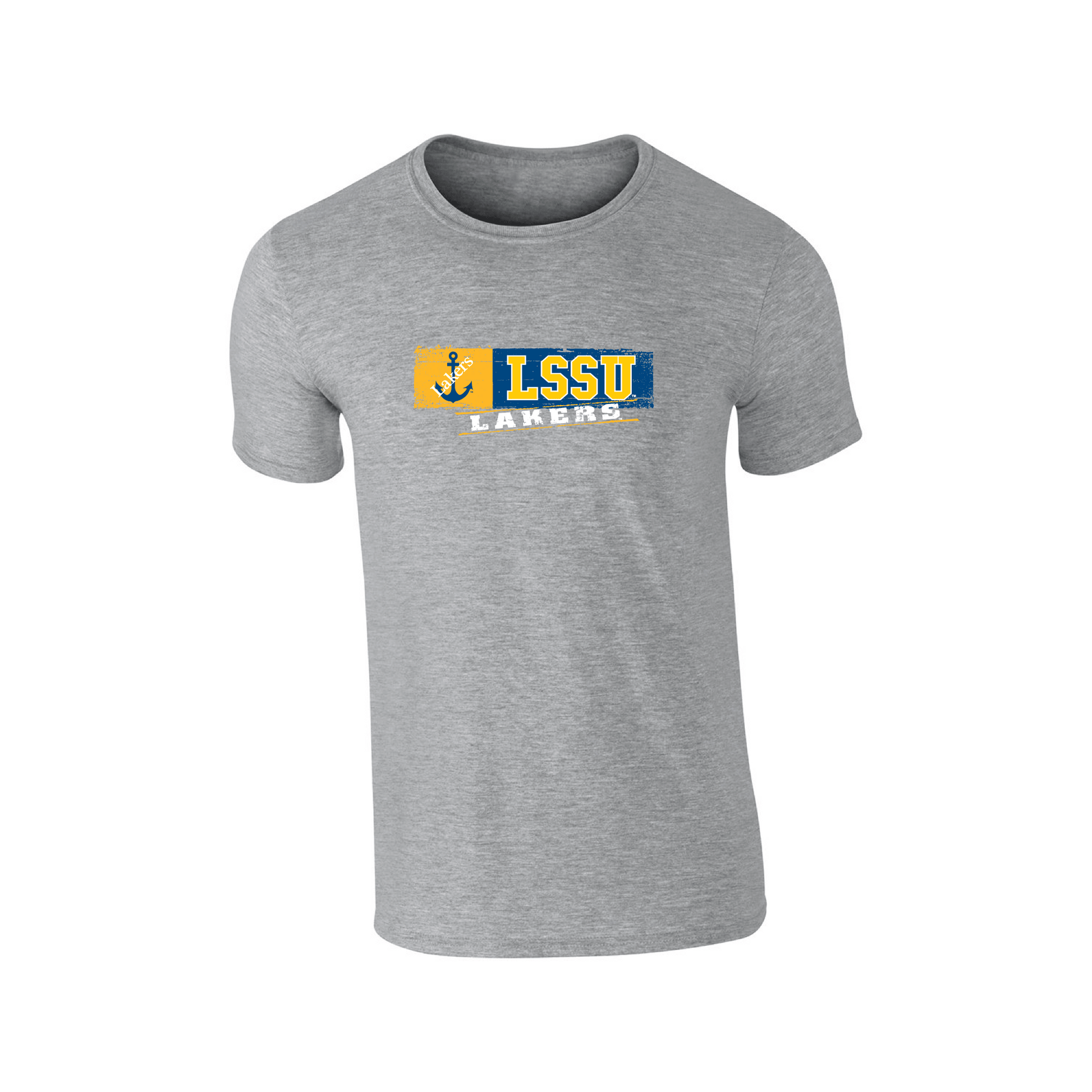 Lake Superior State University Lakers Sticker Adult T-Shirt