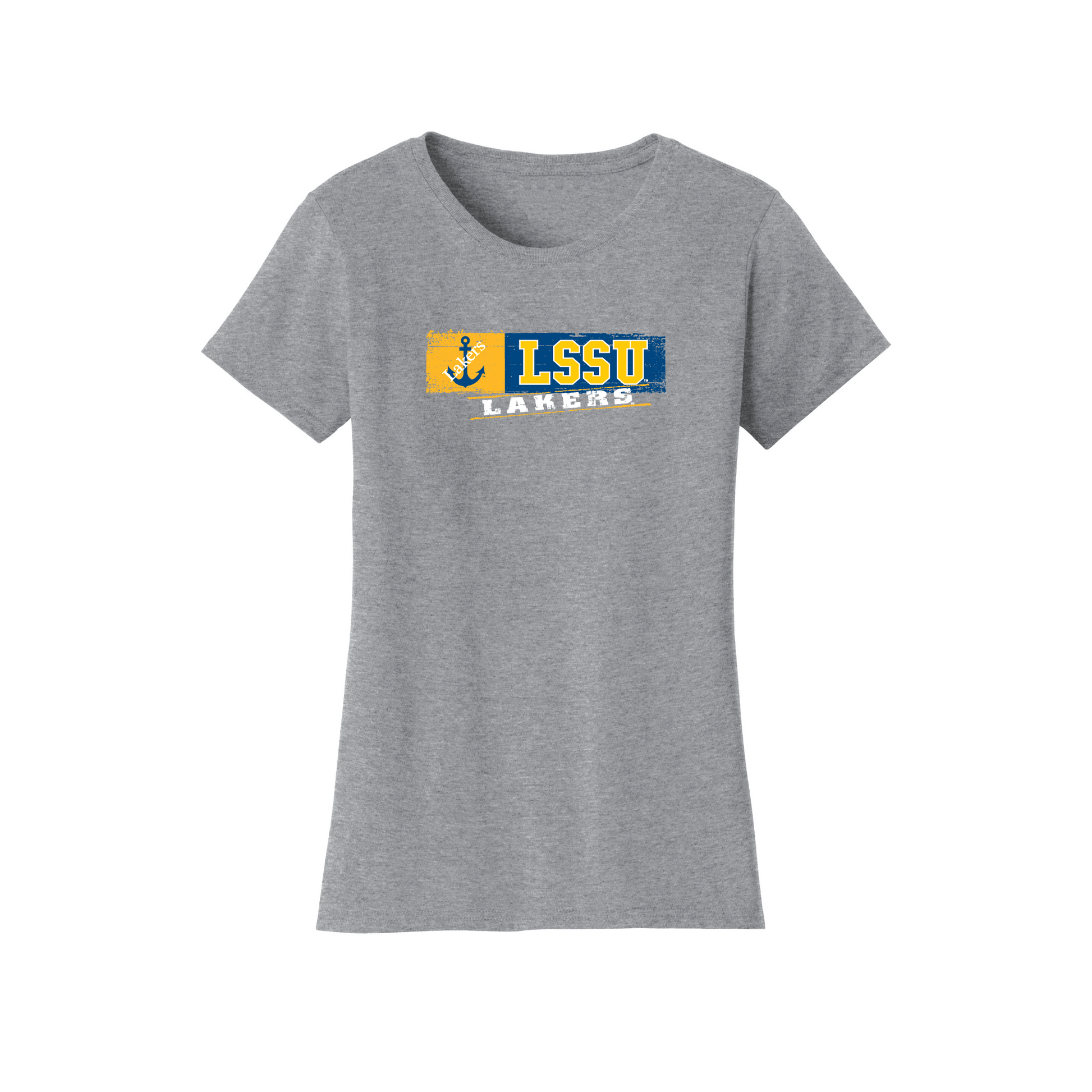 Lake Superior State University Lakers Sticker Womens T-Shirt