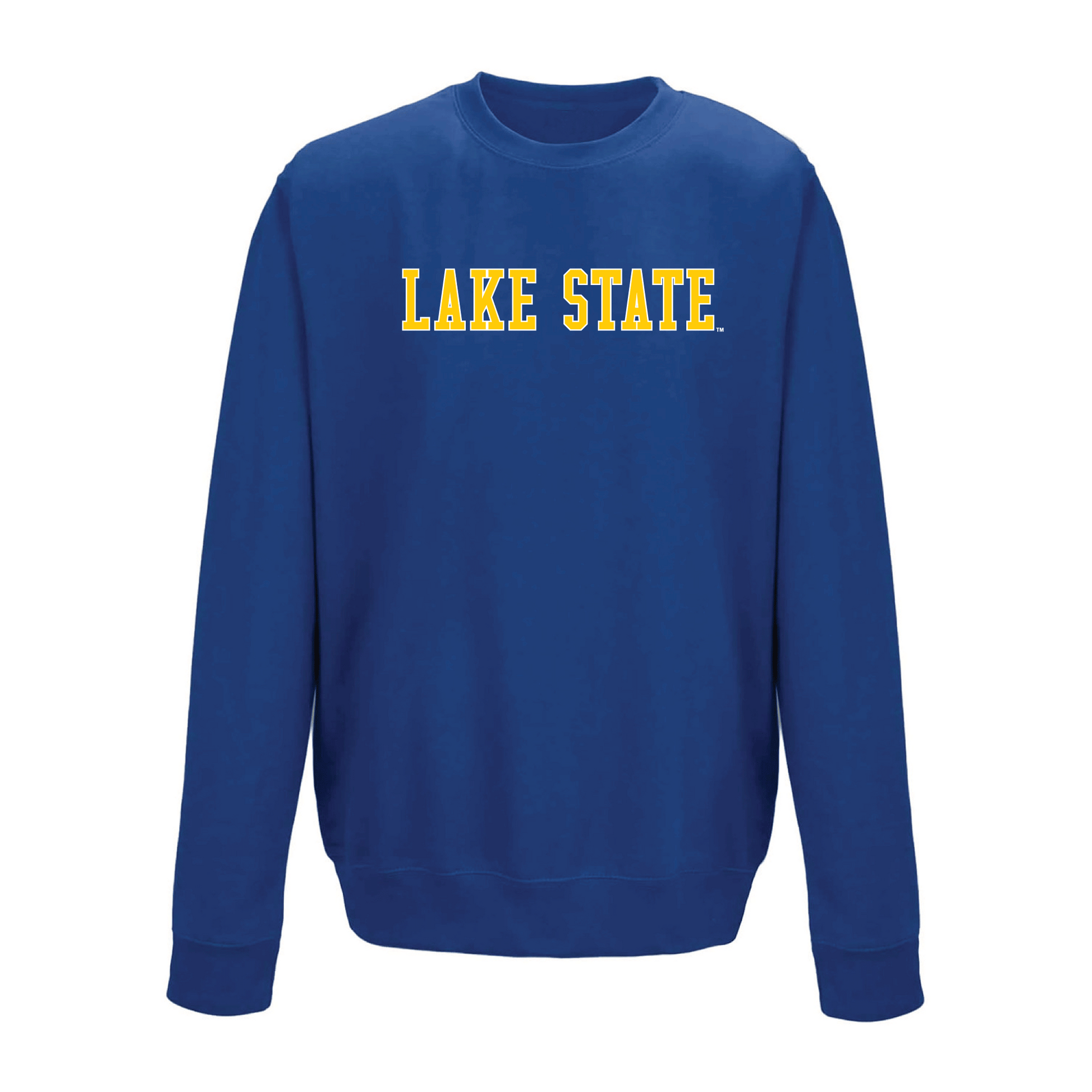 Lake Superior State University Lakers Block Crewneck Sweatshirt