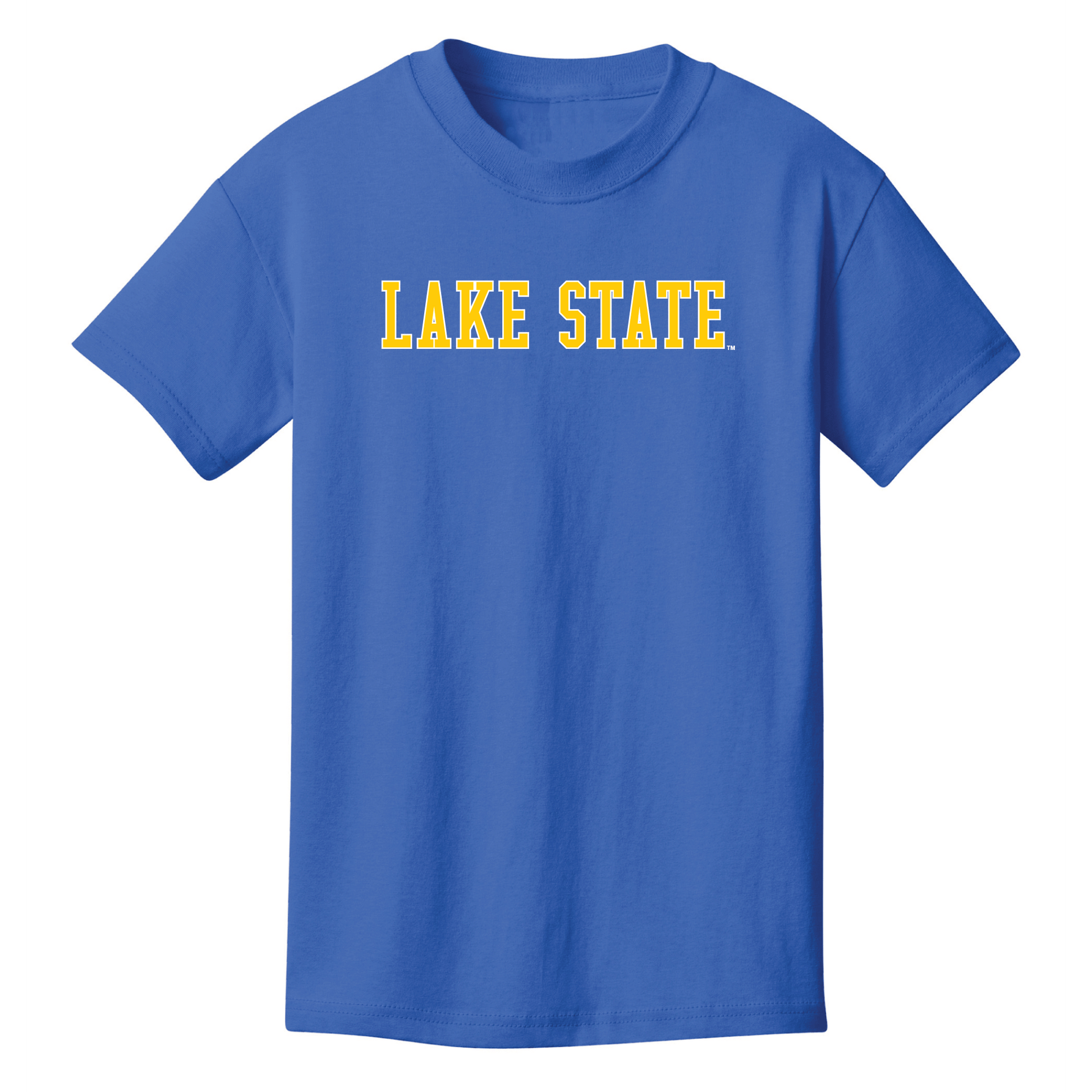 Lake Superior State University Lakers Block Youth T-Shirt
