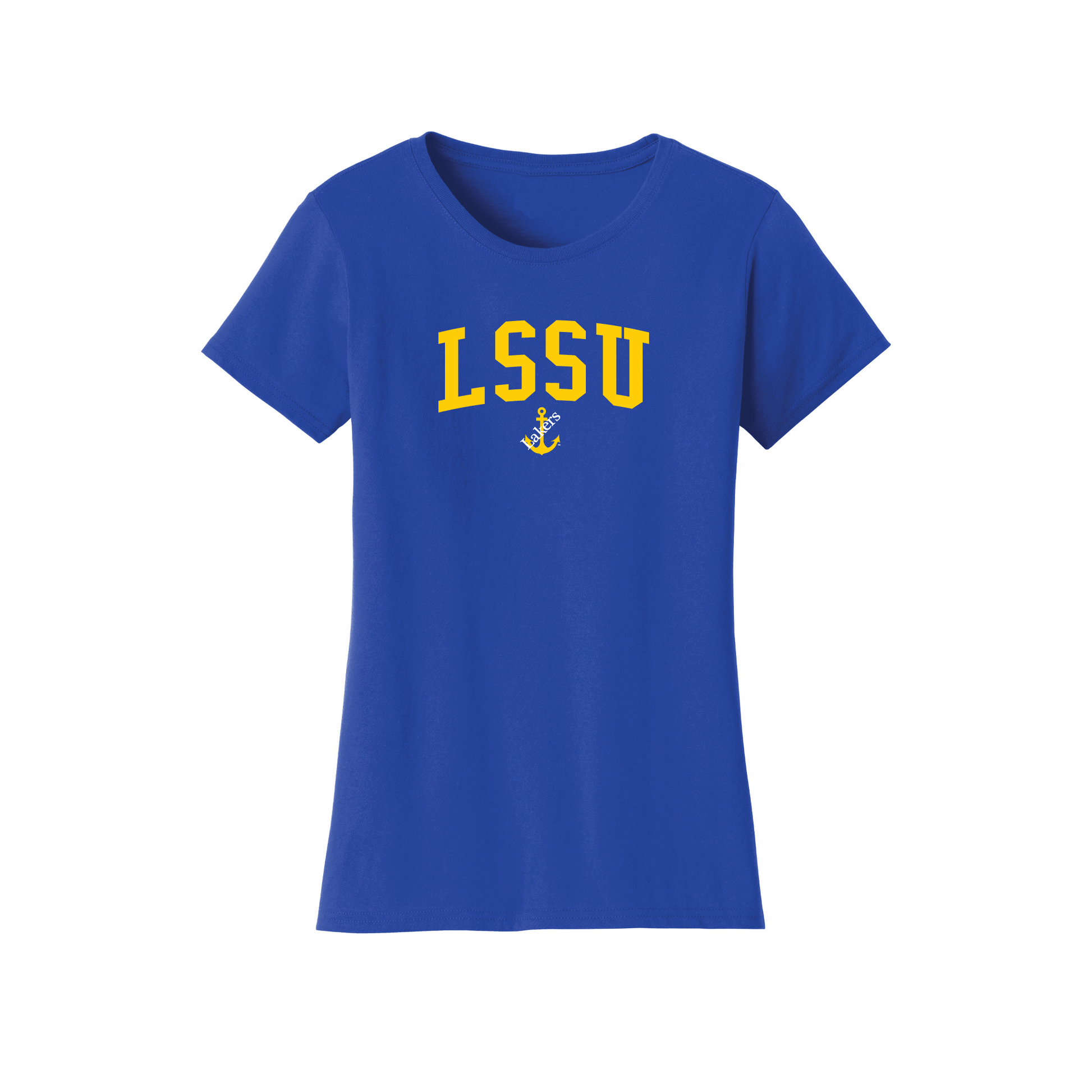 Lake Superior State University Lakers Jumbo Arch Womens T-Shirt